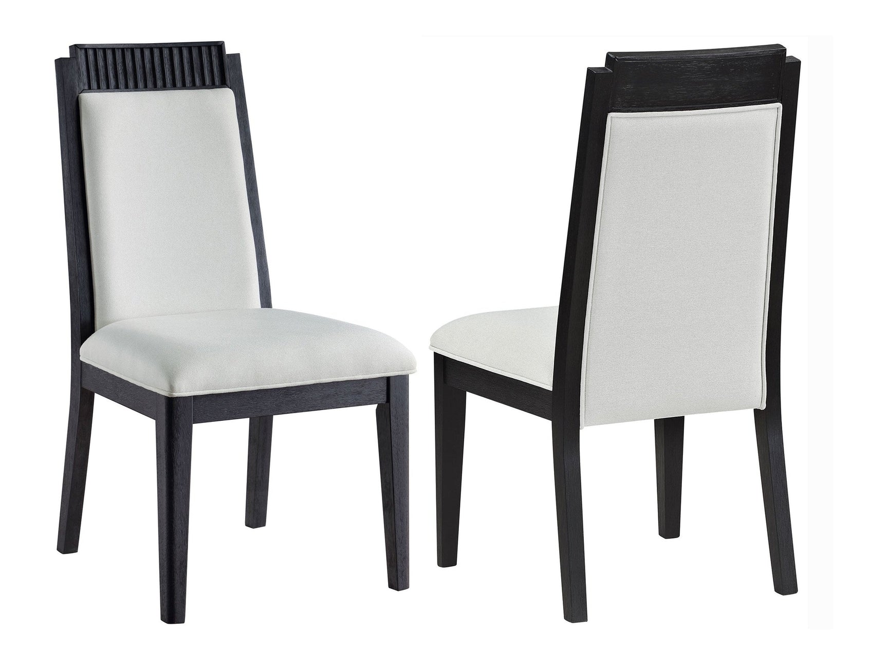 Brookmead Black Side Chair (Set of 2) - Ornate Home