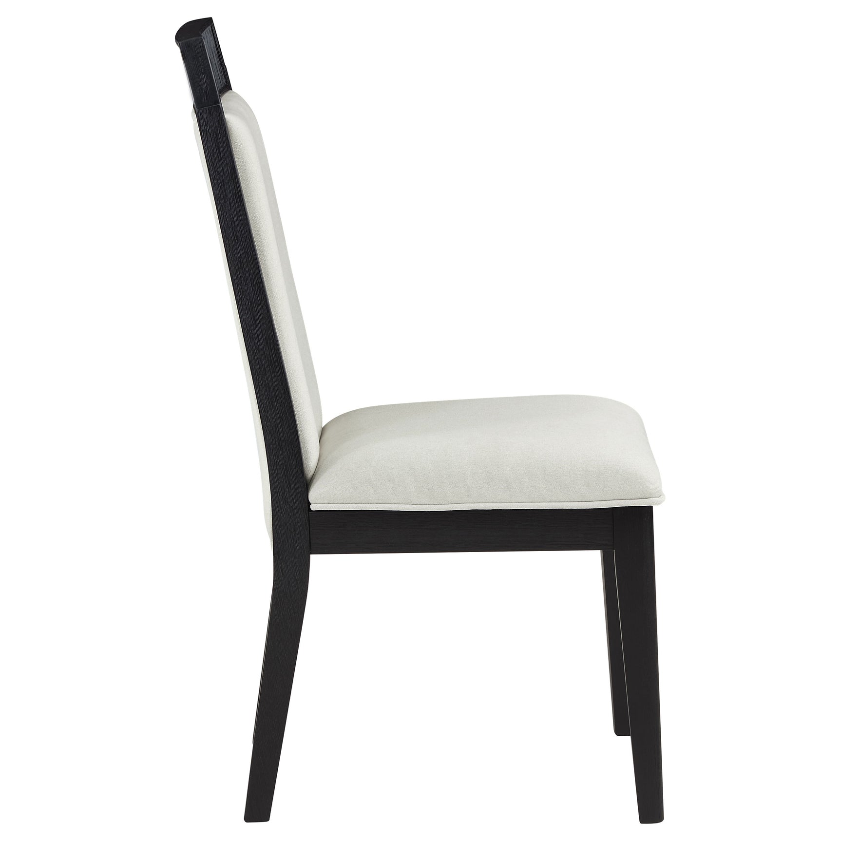 Brookmead Ivory/Black Dining Side Chair (Set of 2) - Ornate Home
