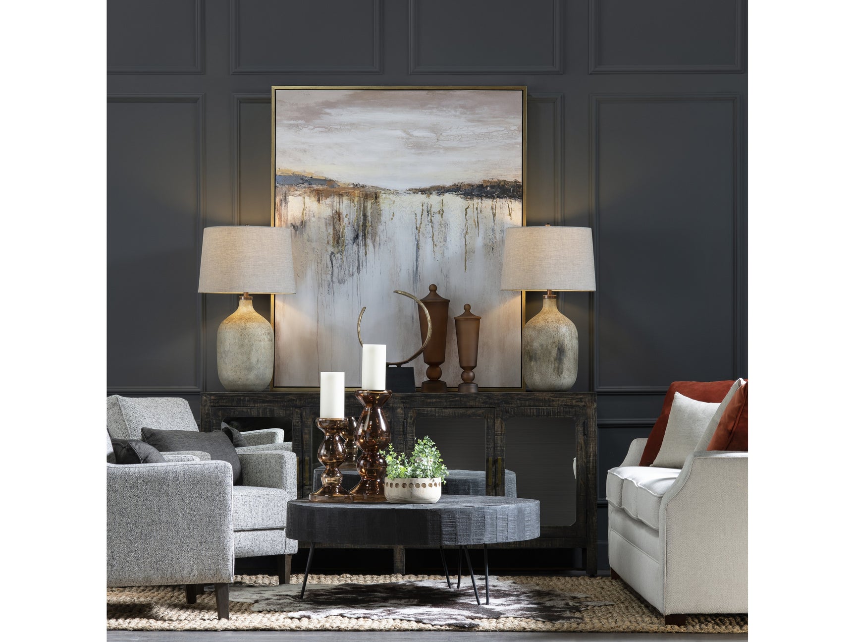 Brooks Gold/Brown Canvas