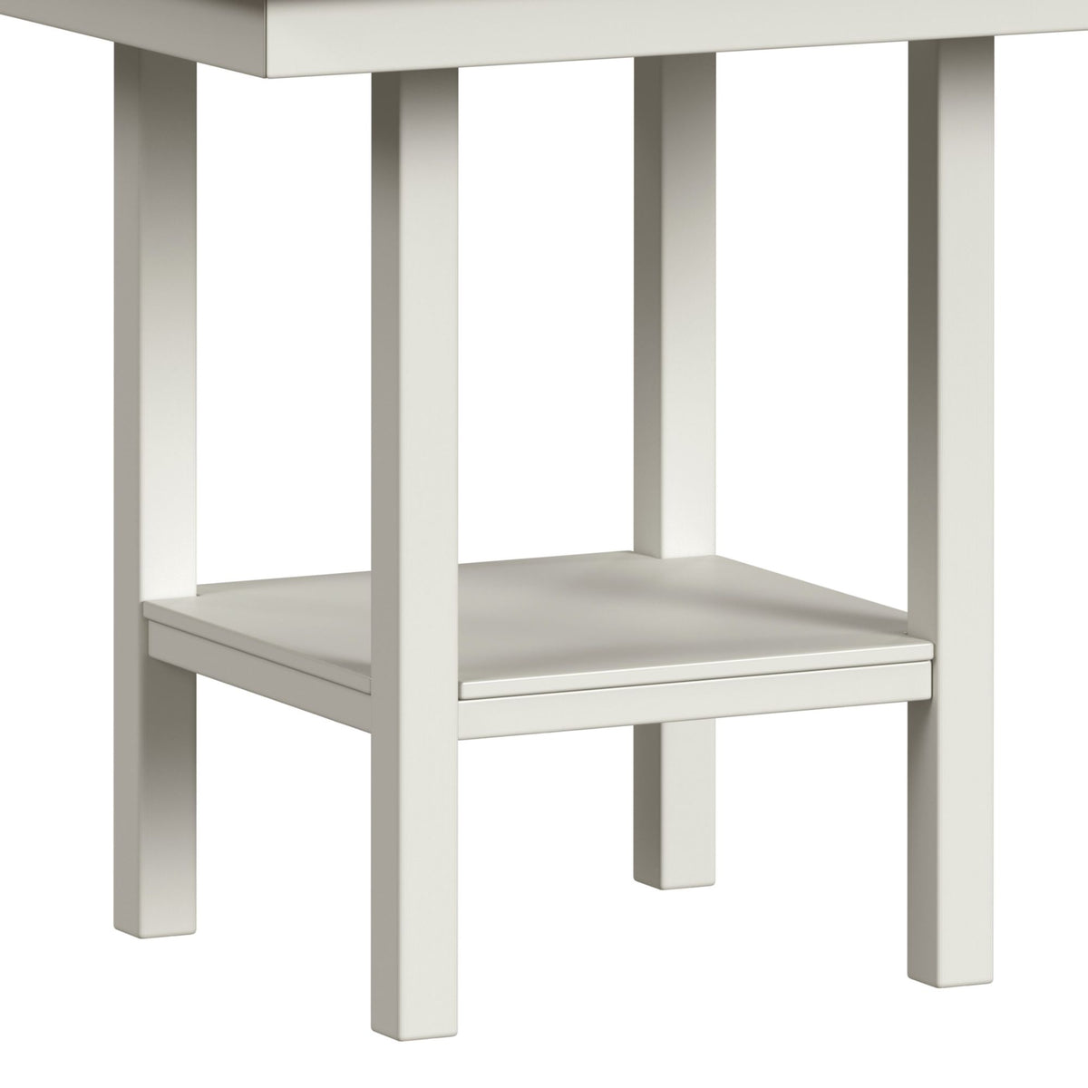 Brooks Medium Brown/White 5PC Counter Set with Table and 4 UPH Seat & Wood Back Chairs - Ornate Home