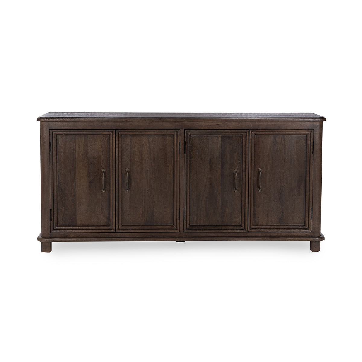 Brookside Cocoa Brown 4 Door Cabinet - Ornate Home