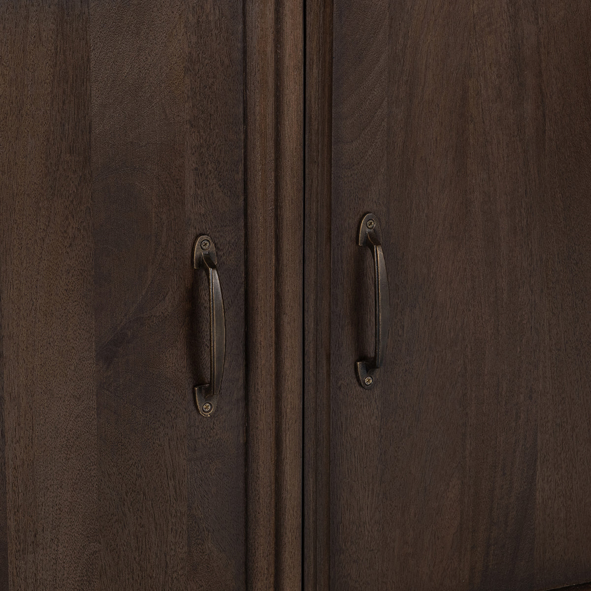Brookside Cocoa Brown 4 Door Cabinet - Ornate Home