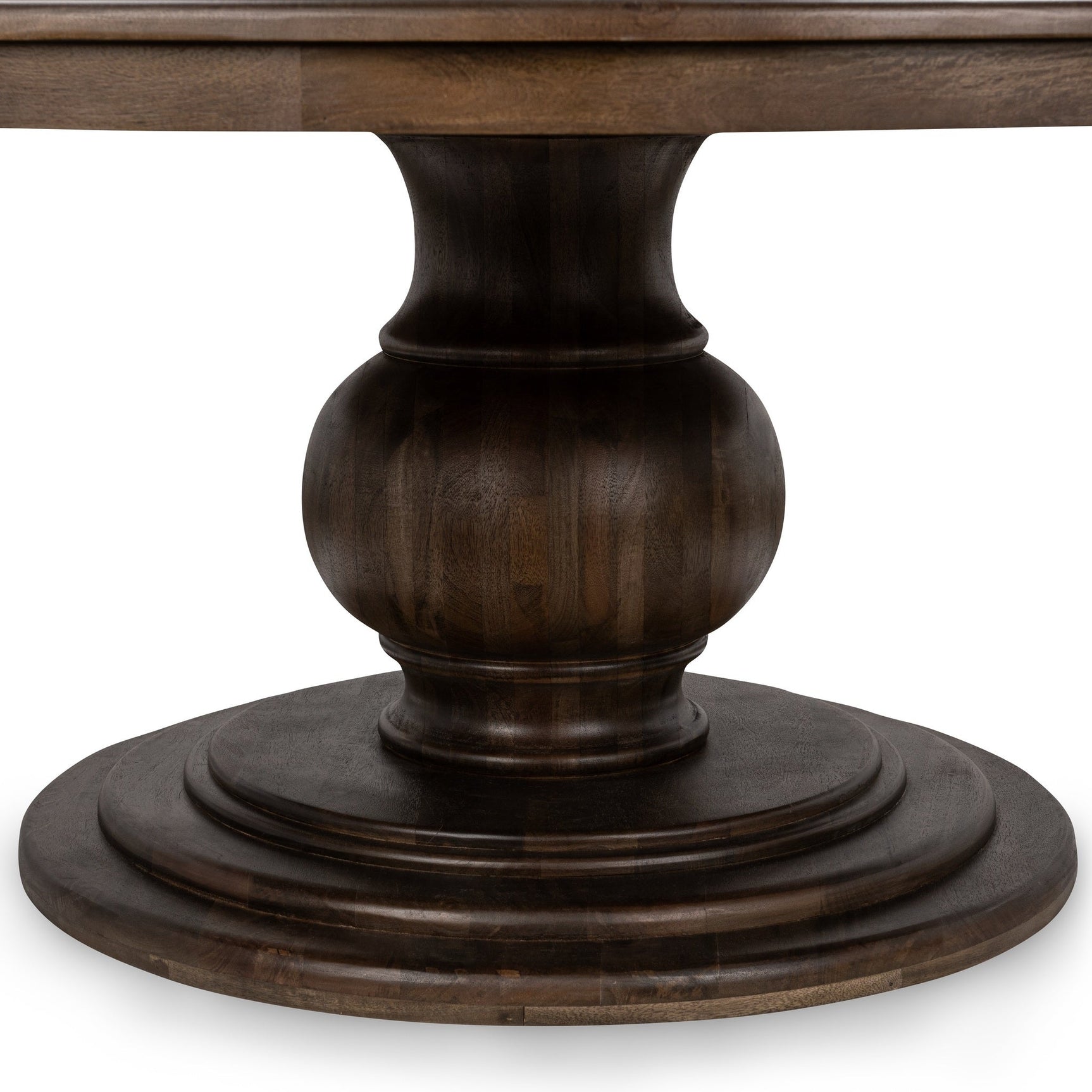 Brookside Cocoa Brown 72" Round Dining Table - Ornate Home