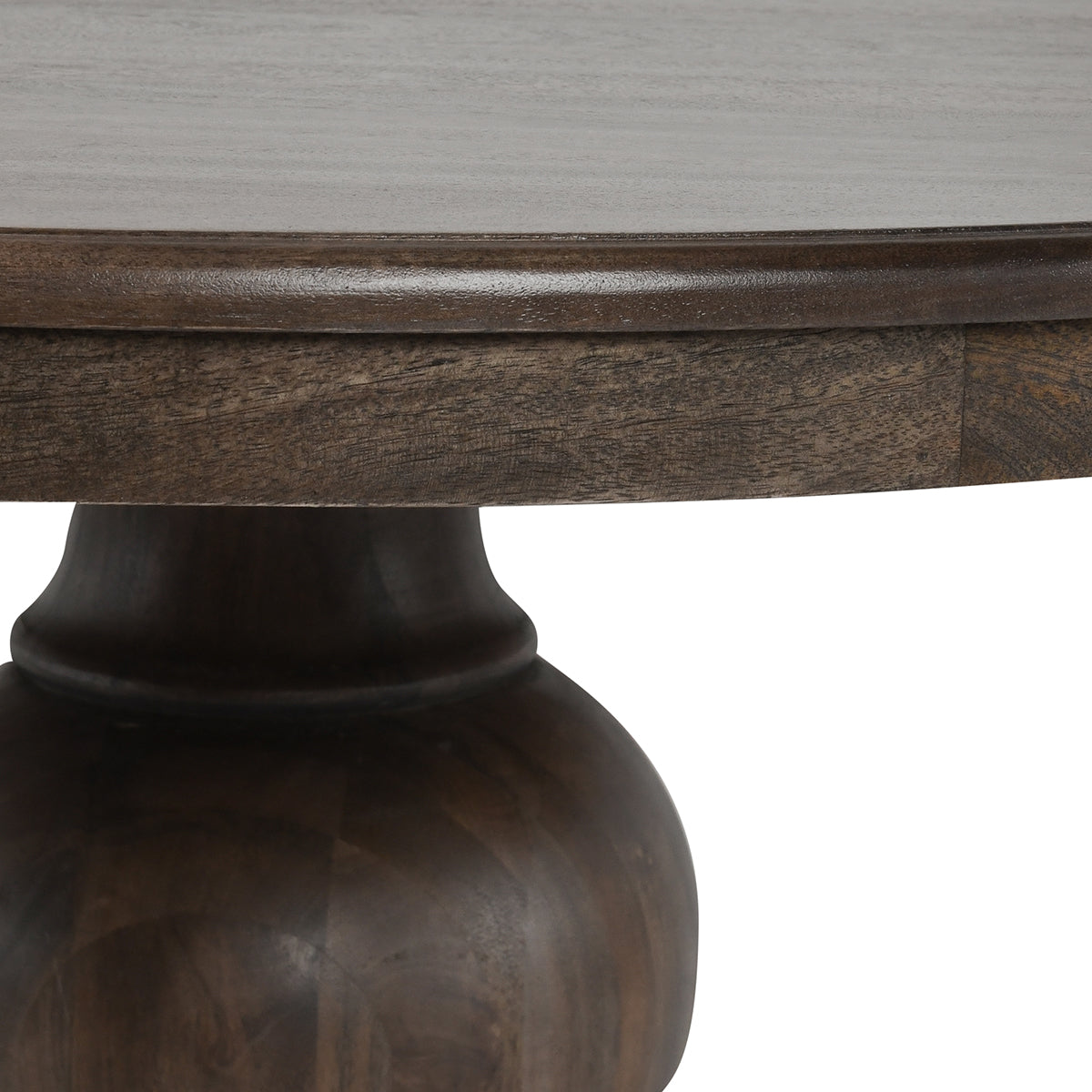 Brookside Cocoa Brown Round Dining Table - Ornate Home