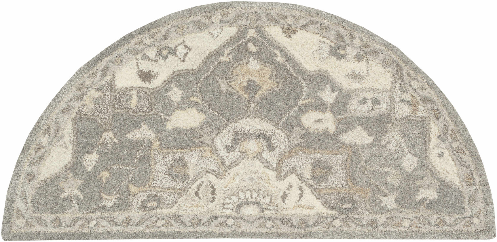 Broomfield 1196 Hand Tufted Taupe Wool Rug - Ornate Home