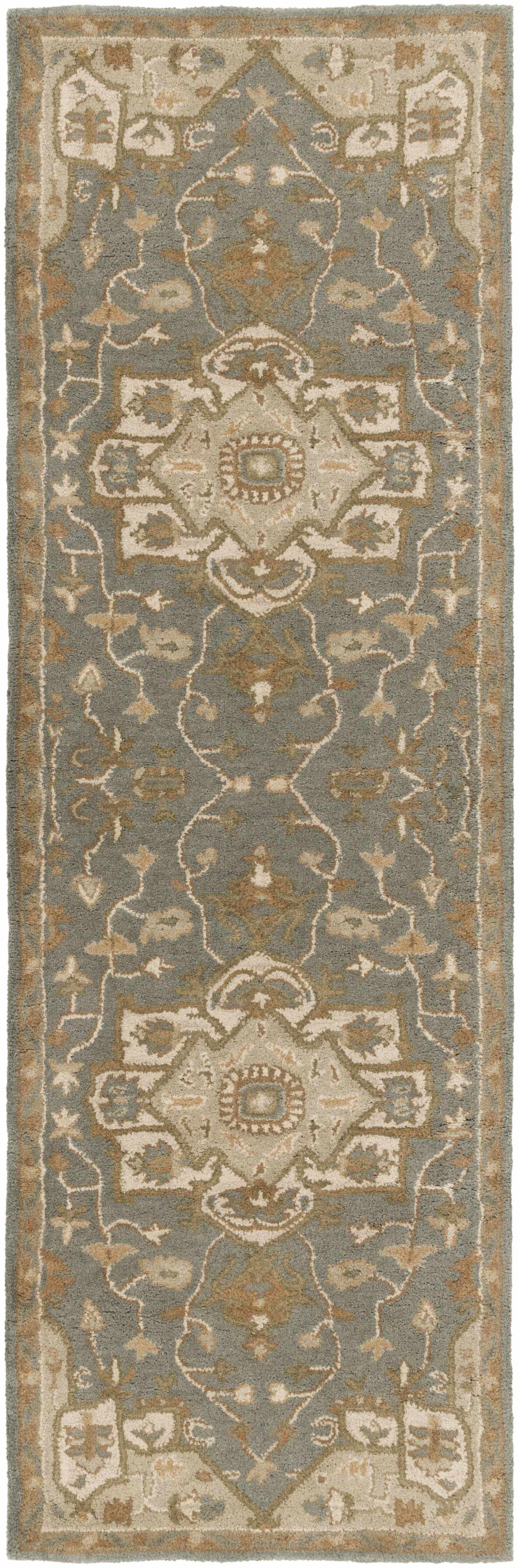 Broomfield Gray 1144 Wool Area Rug - Ornate Home