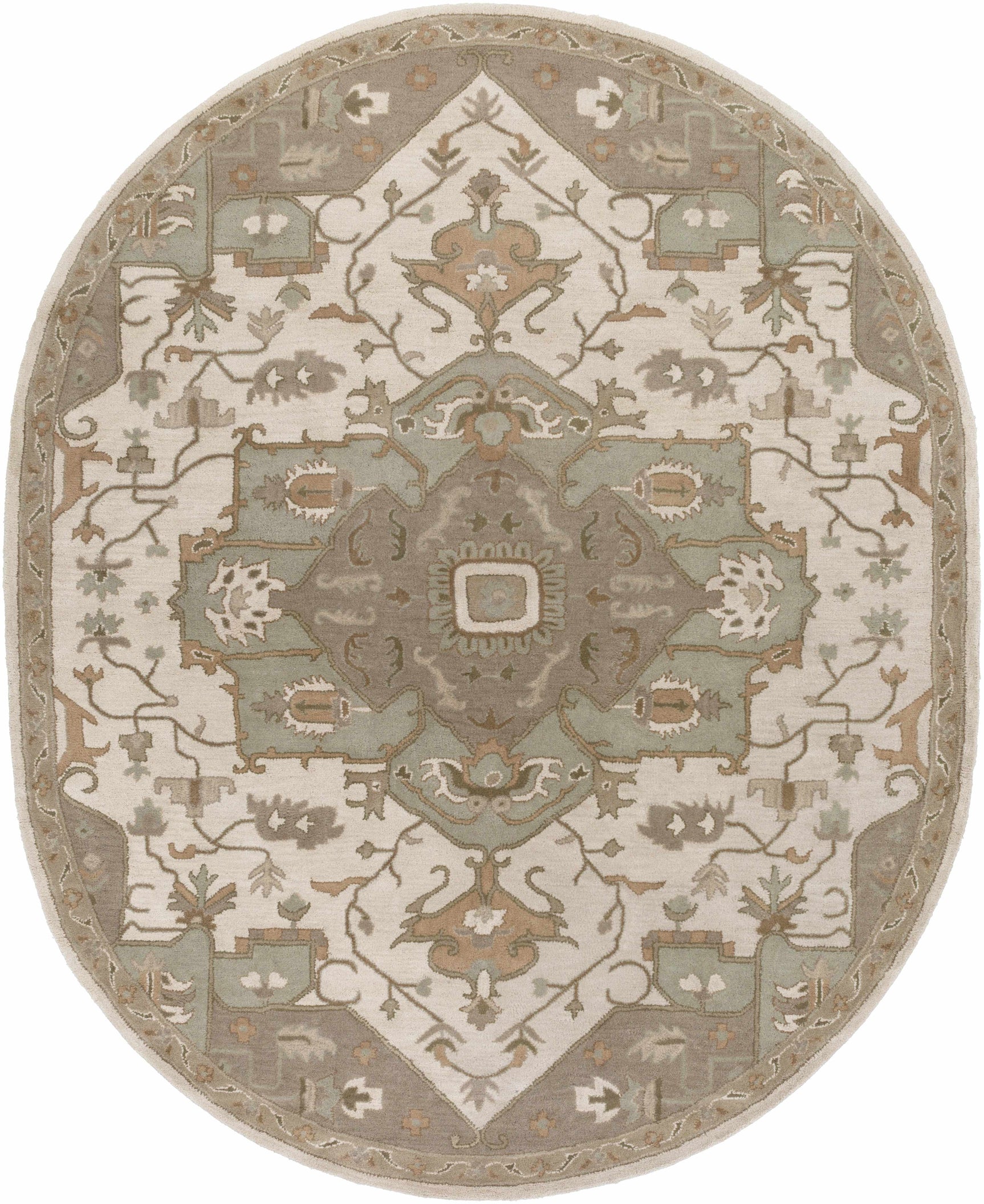 Broomfield Hand Tufted Sage 1143 Area Rug - Ornate Home