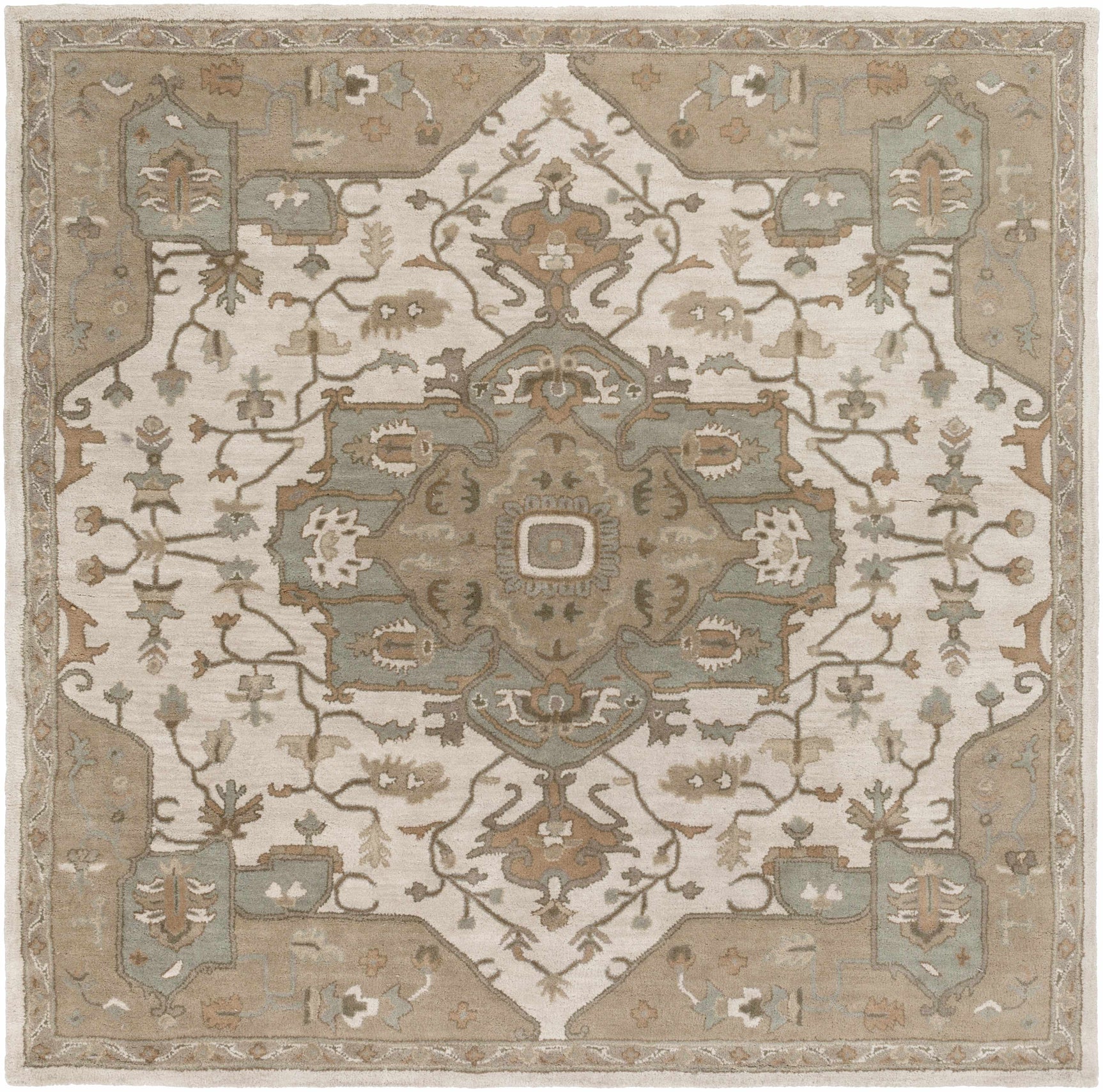 Broomfield Hand Tufted Sage 1143 Area Rug - Ornate Home
