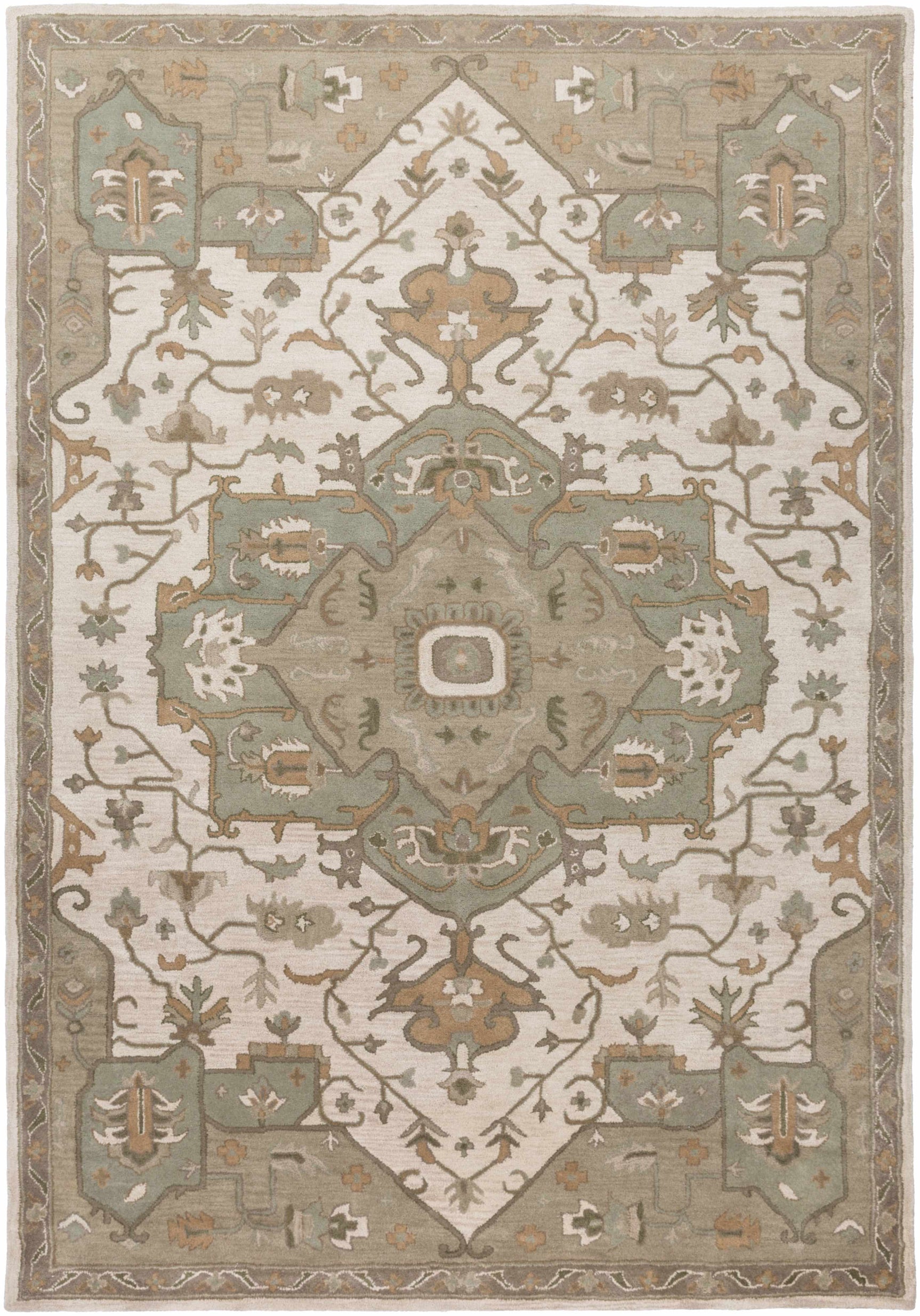Broomfield Hand Tufted Sage 1143 Area Rug - Ornate Home