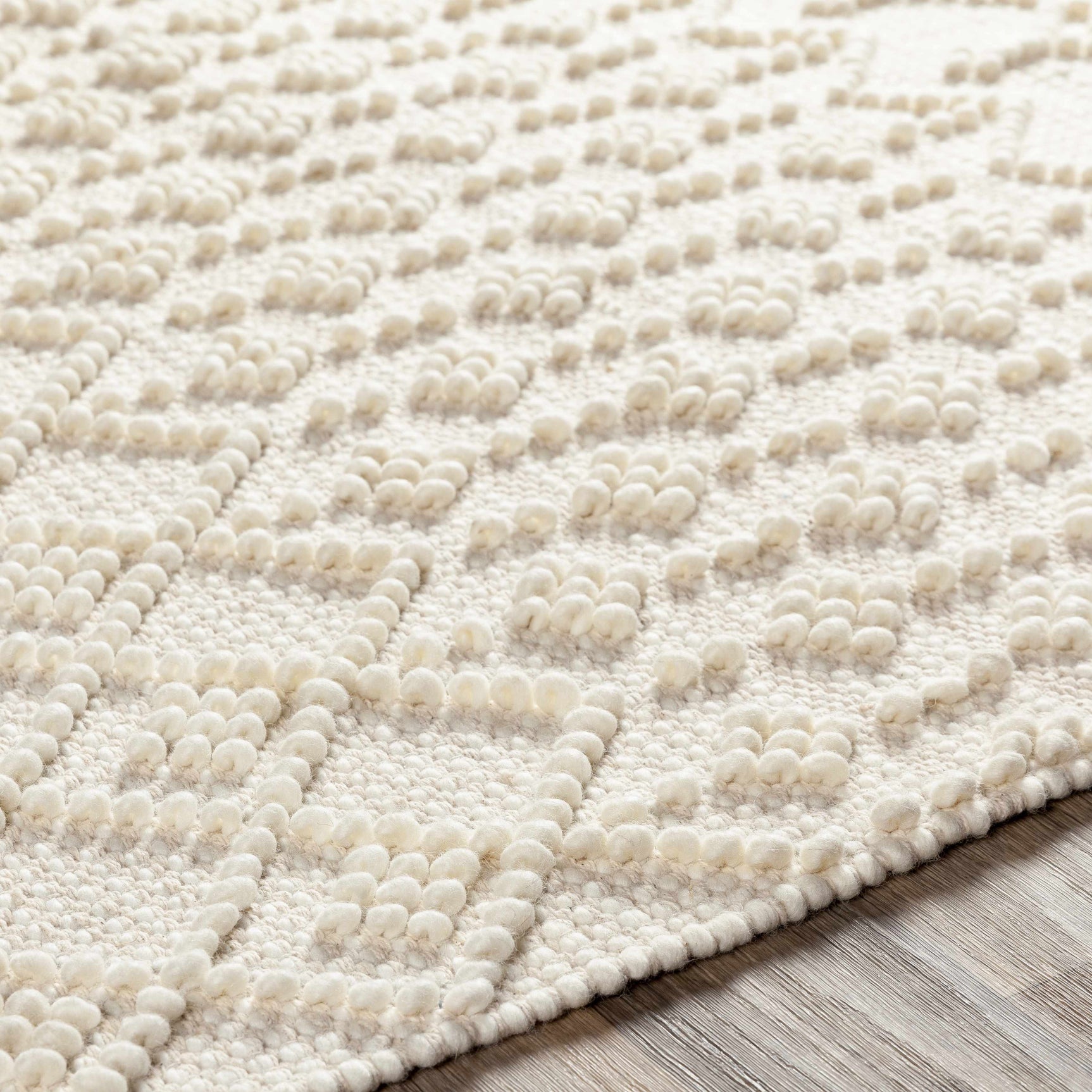 Brothers Beige Wool&Cotton Rug - Ornate Home