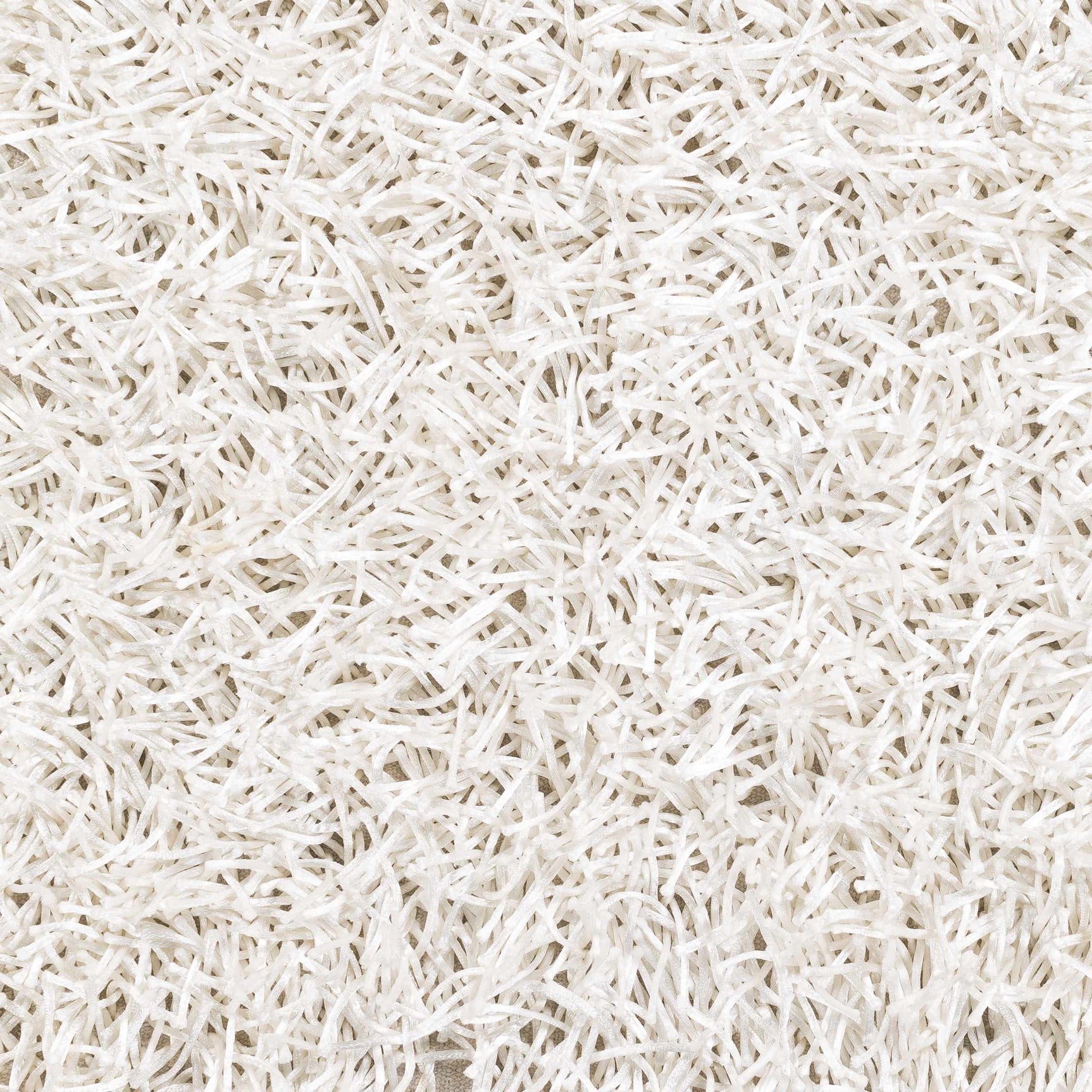 Browder 3x4 Solid Cream Shag Rug - Clearance - Ornate Home