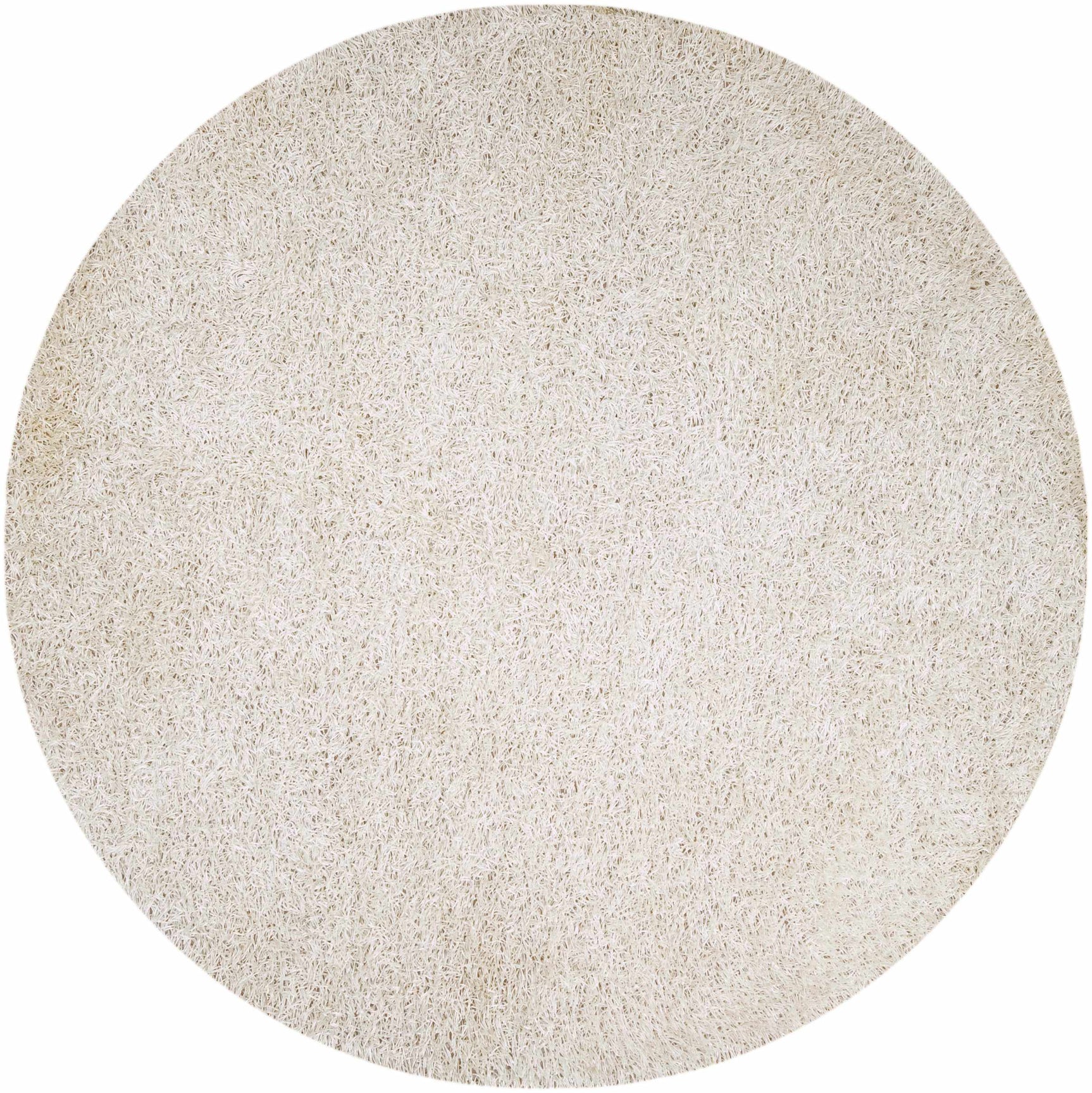 Browder 3x4 Solid Cream Shag Rug - Clearance - Ornate Home