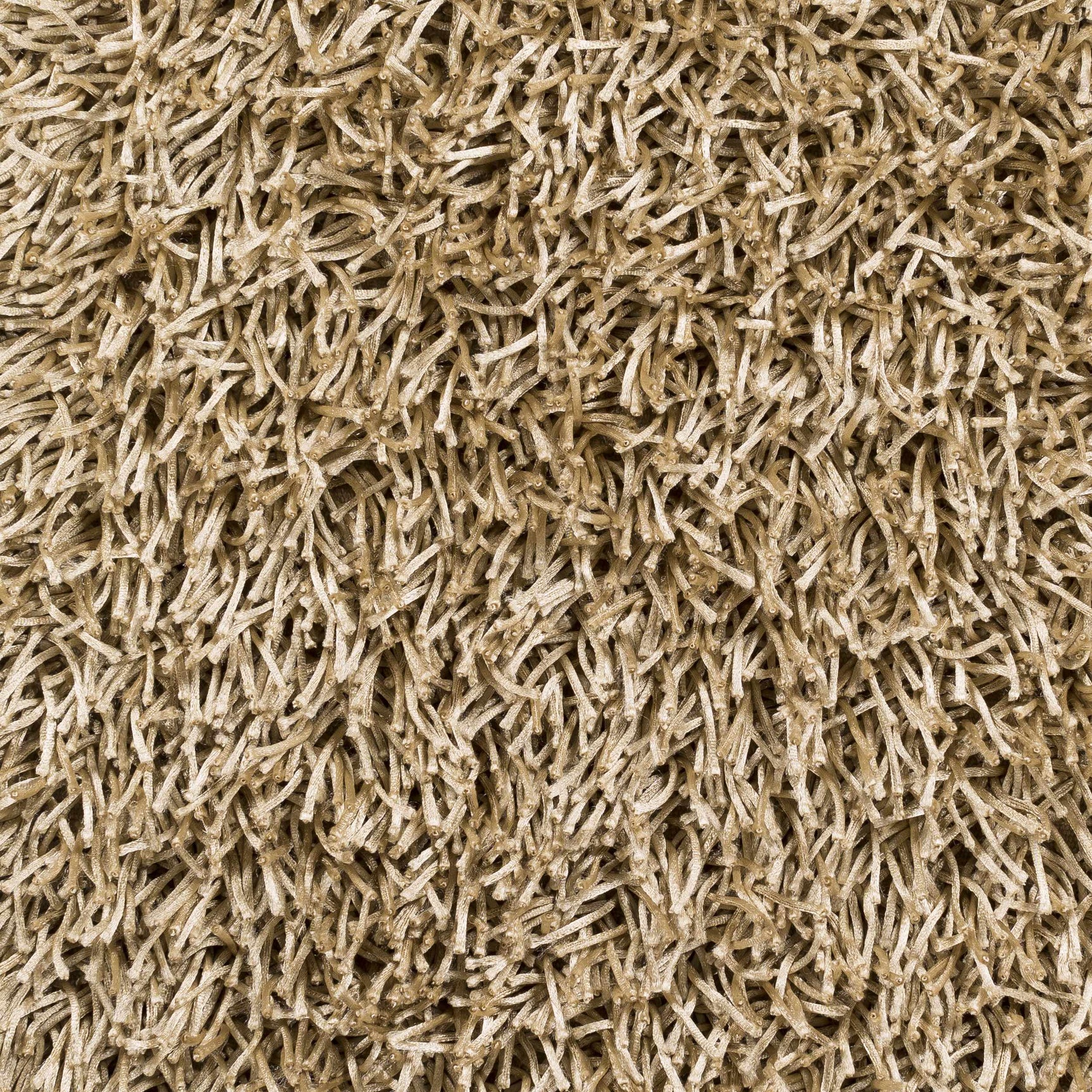 Browder Solid Beige Shag Area Rug - Clearance - Ornate Home