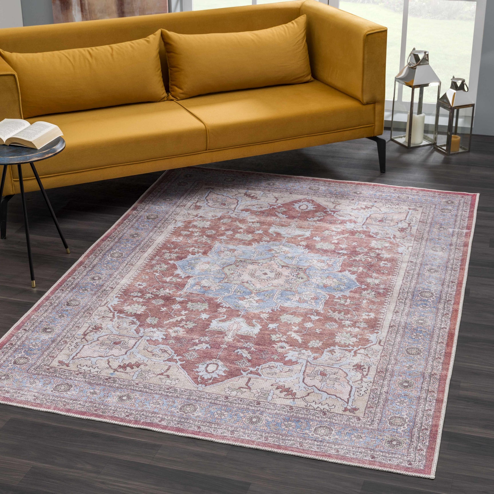 Brown Bagamanoc Medallion @Area Rug - Clearance - Ornate Home