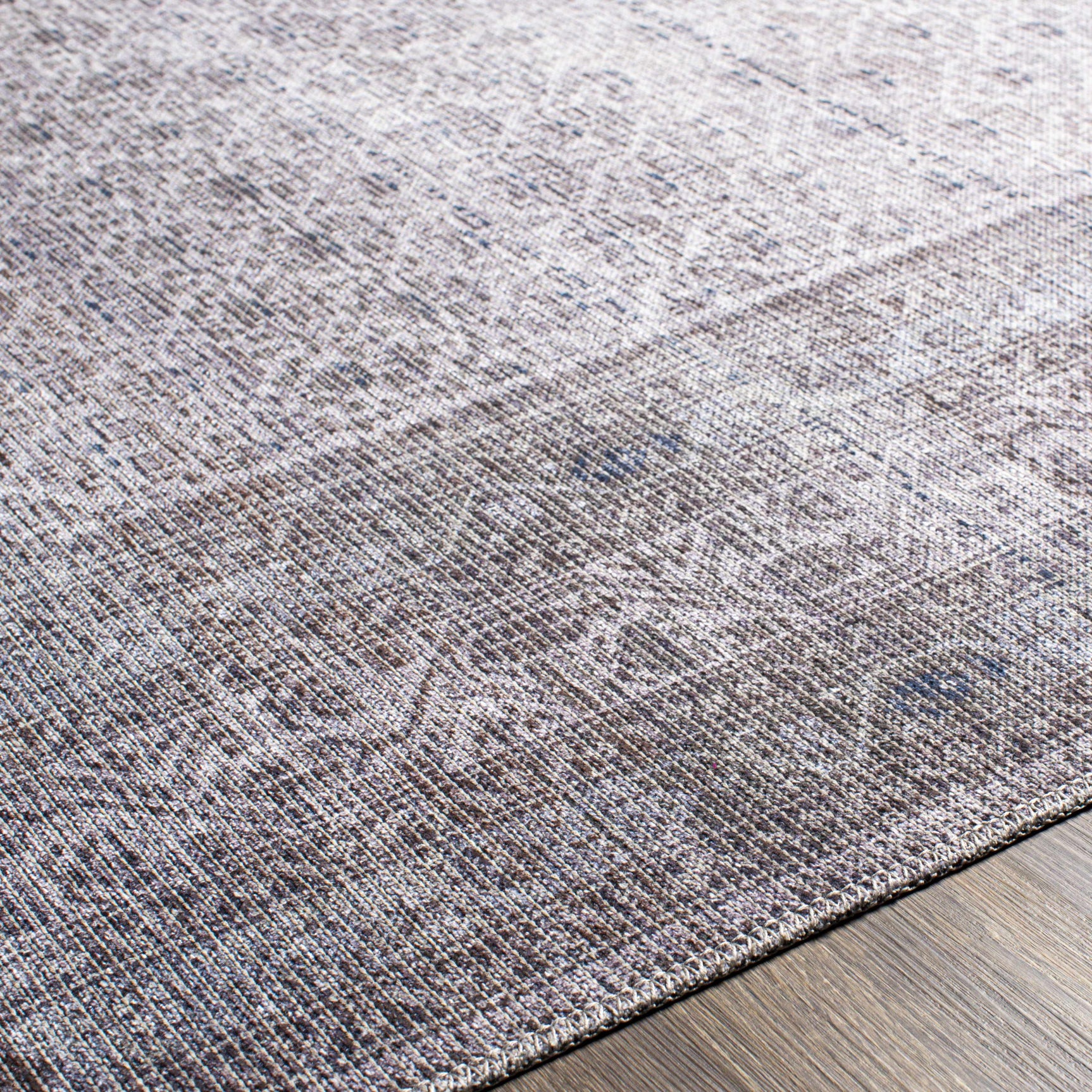 Brown Ballinasloe Vintage Washable Area Rug - Clearance - Ornate Home