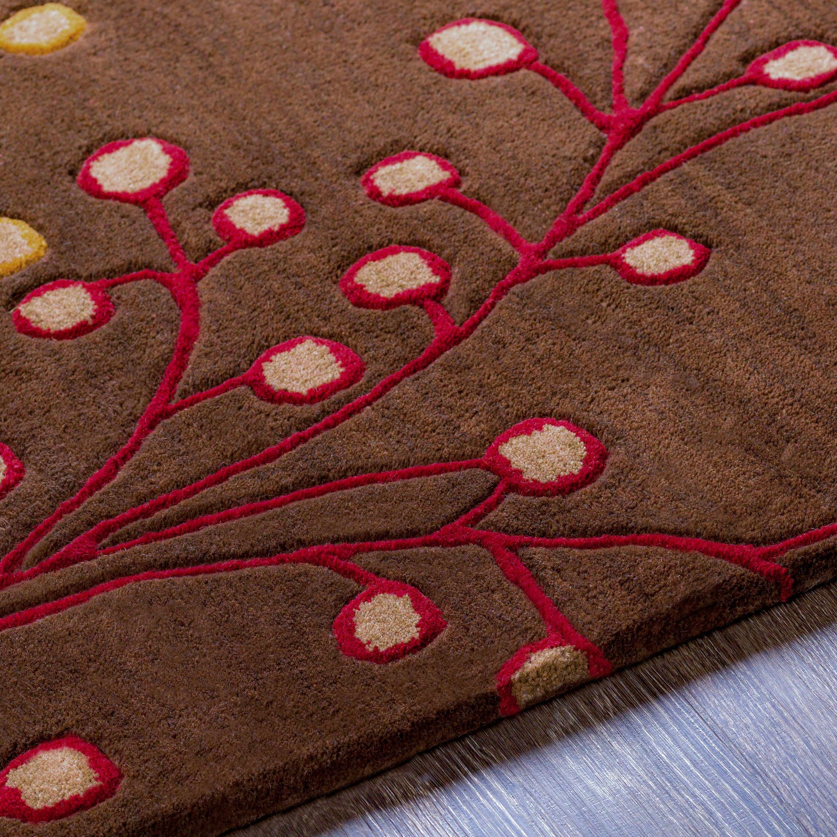Brown Elsu Area Rug - Clearance - Ornate Home