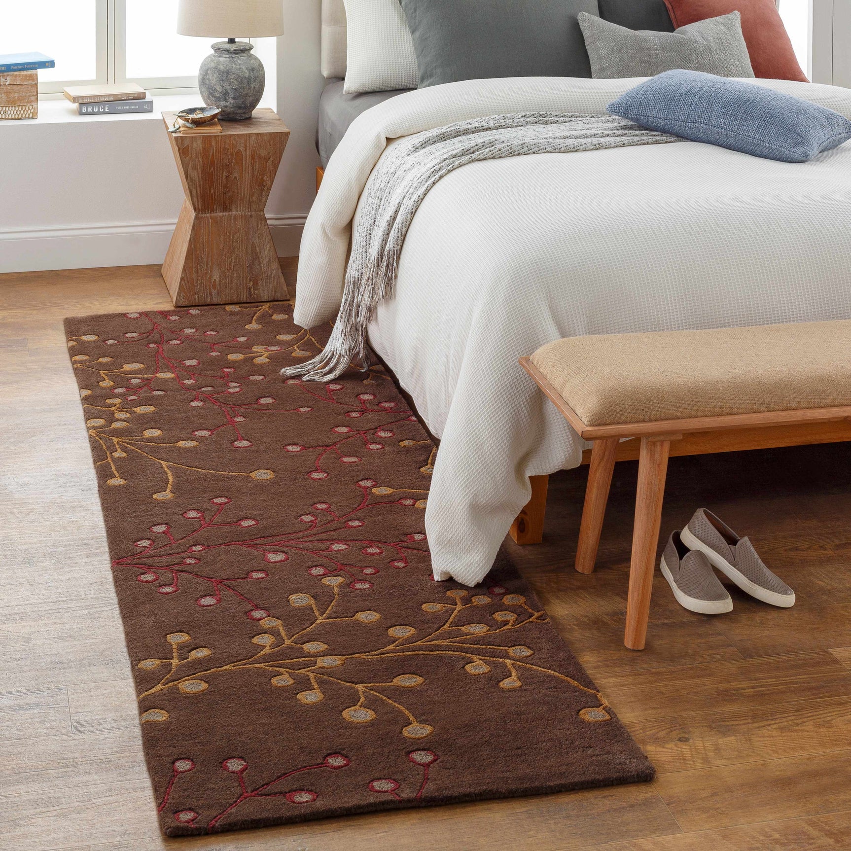Brown Elsu Area Rug - Clearance - Ornate Home