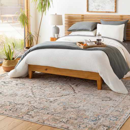 Brown Standon Vintage Washable Area Rug - Ornate Home