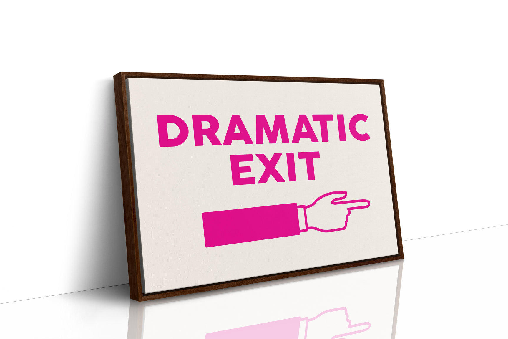 Vivid Escape - Bold Typography Wall Art