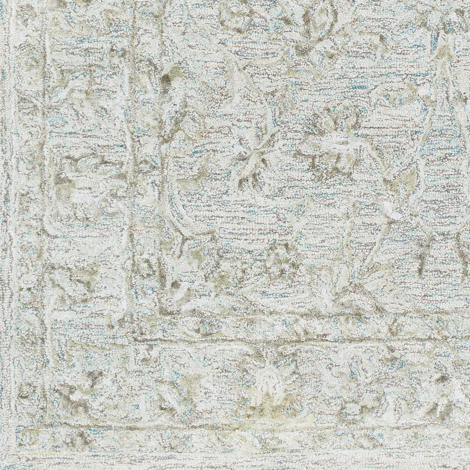 Browning Wool & Faux Silk Rug - Ornate Home