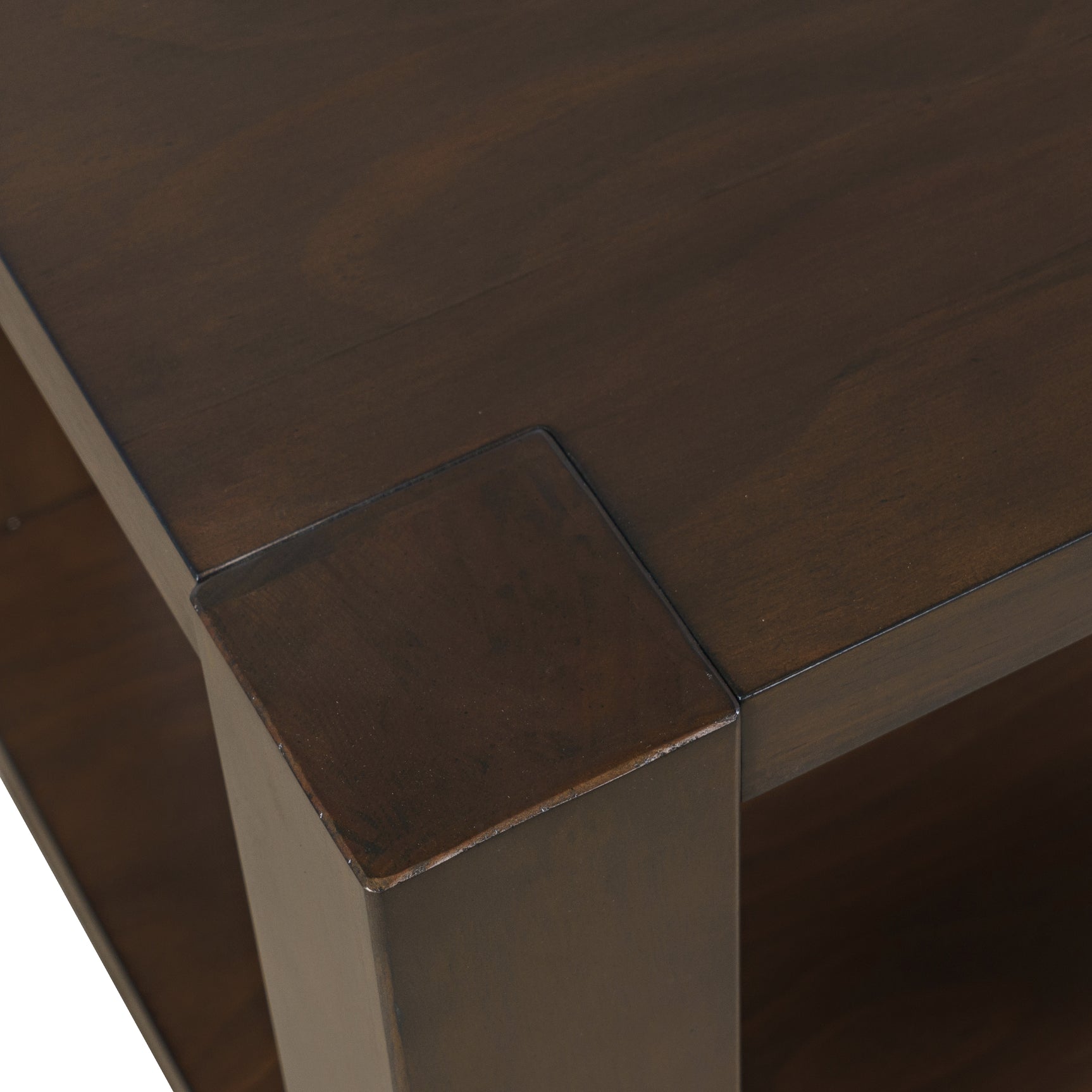 Brownstone Chocolate Square End Table - Ornate Home