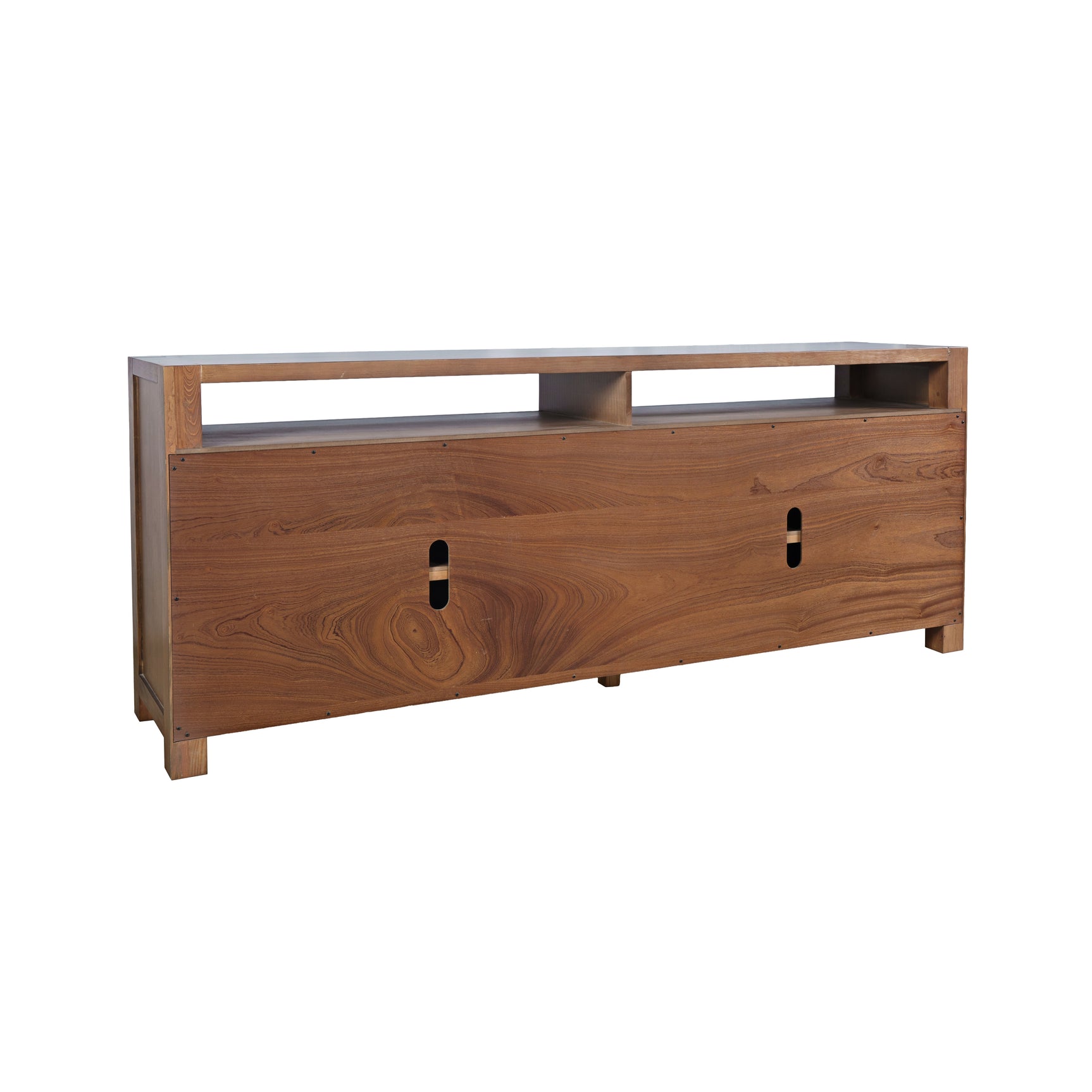 Brownstone Suede 80" Console - Ornate Home