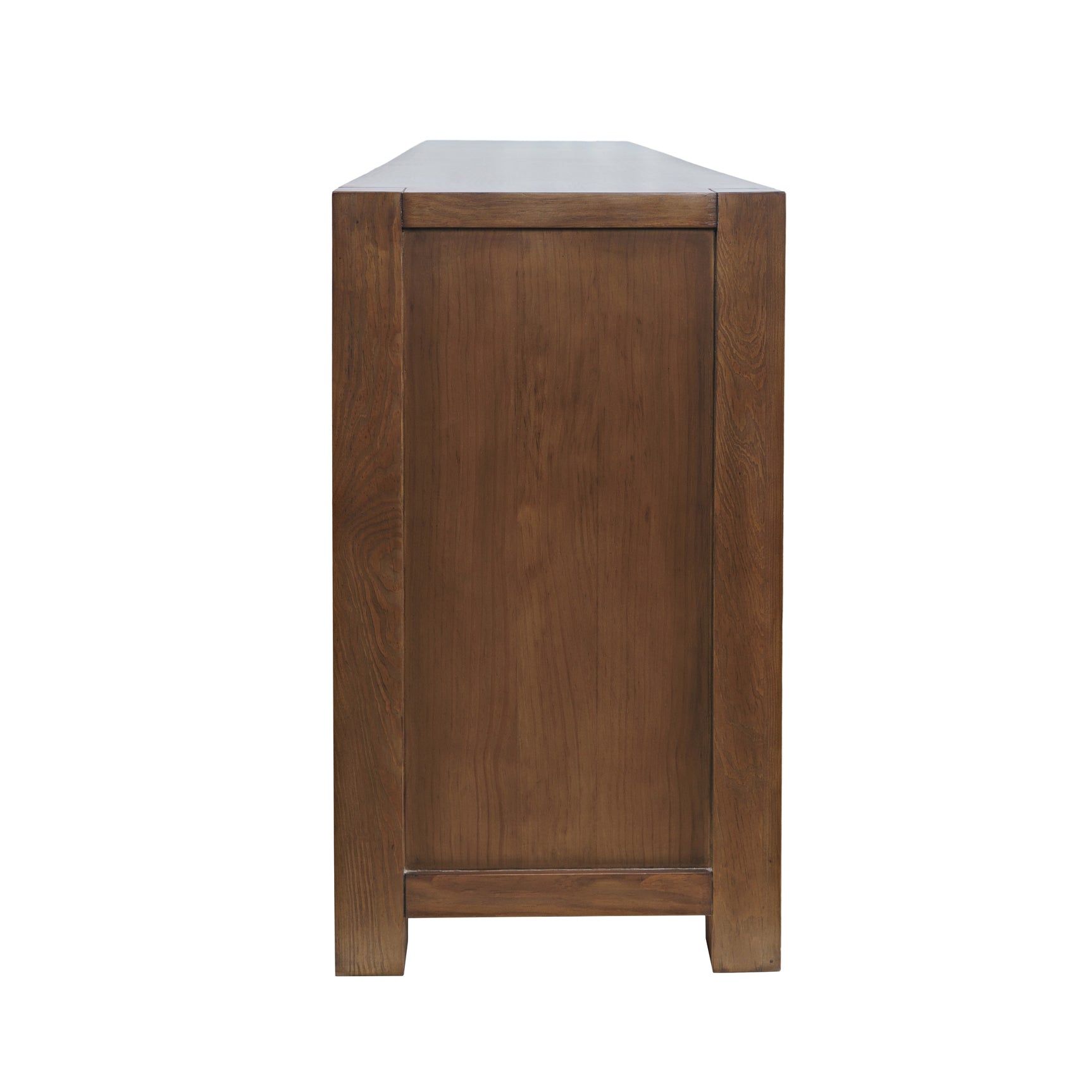 Brownstone Suede 80" Console - Ornate Home