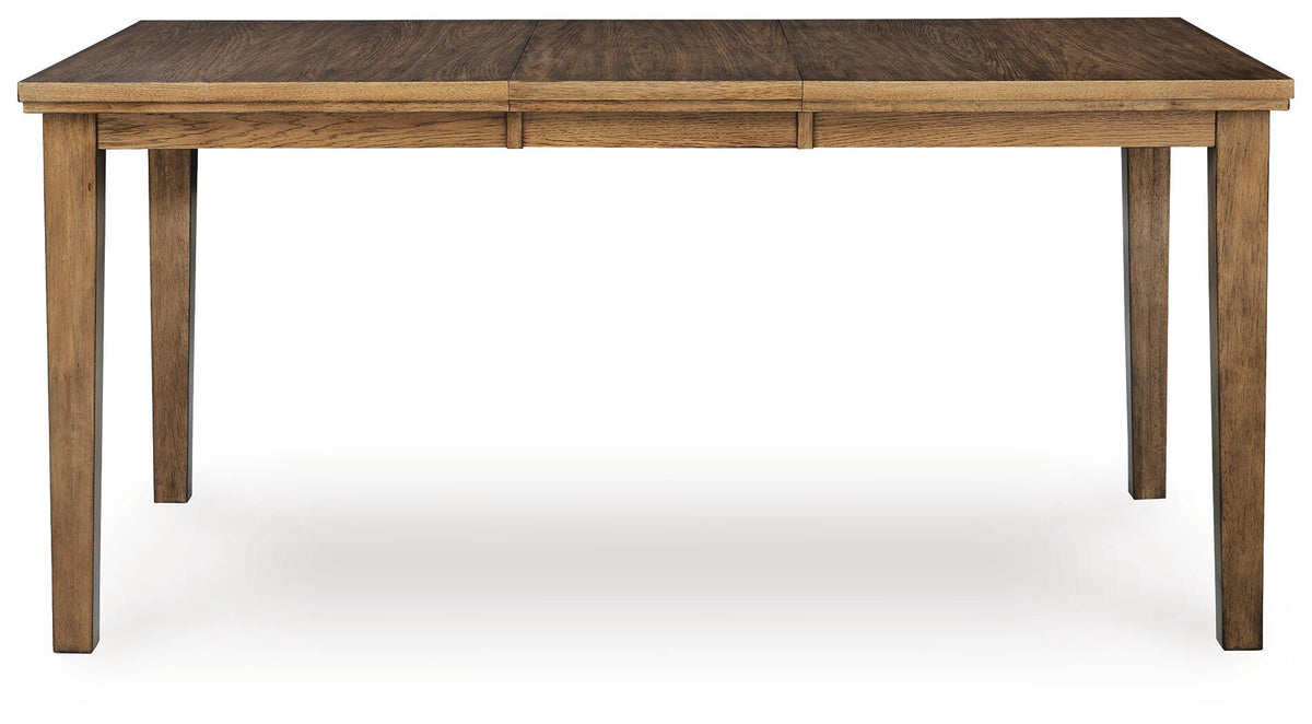 Broxtyn Light Brown Counter Height Dining Extension Table - Ornate Home