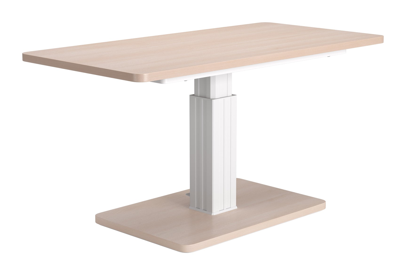 Brule Natural Adjustable Dining Table - Ornate Home