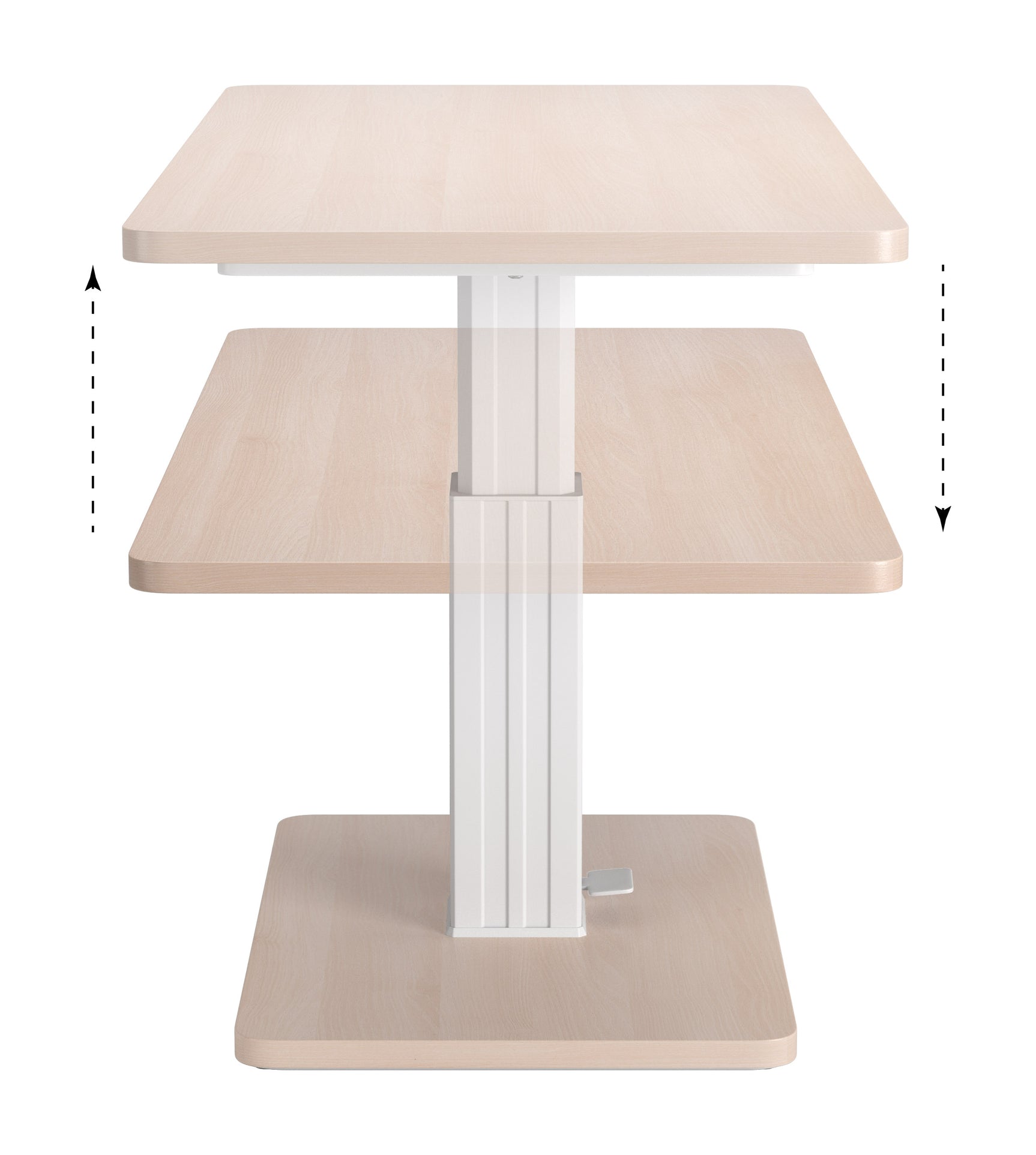 Brule Natural Adjustable Dining Table - Ornate Home