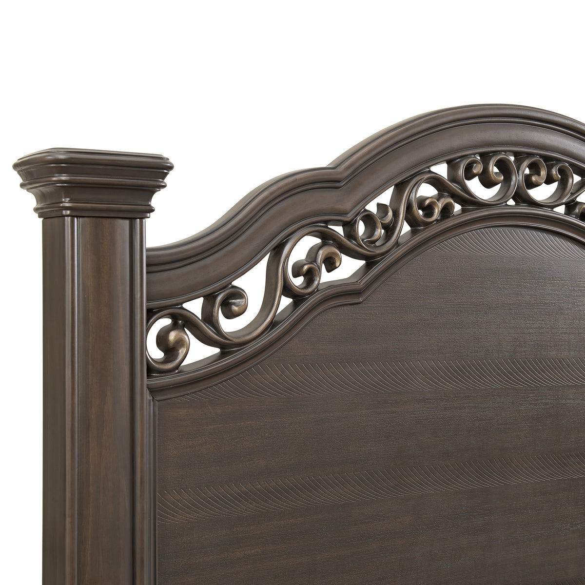 Brunswick Mahogany 3-Piece King Panel Bedroom Set