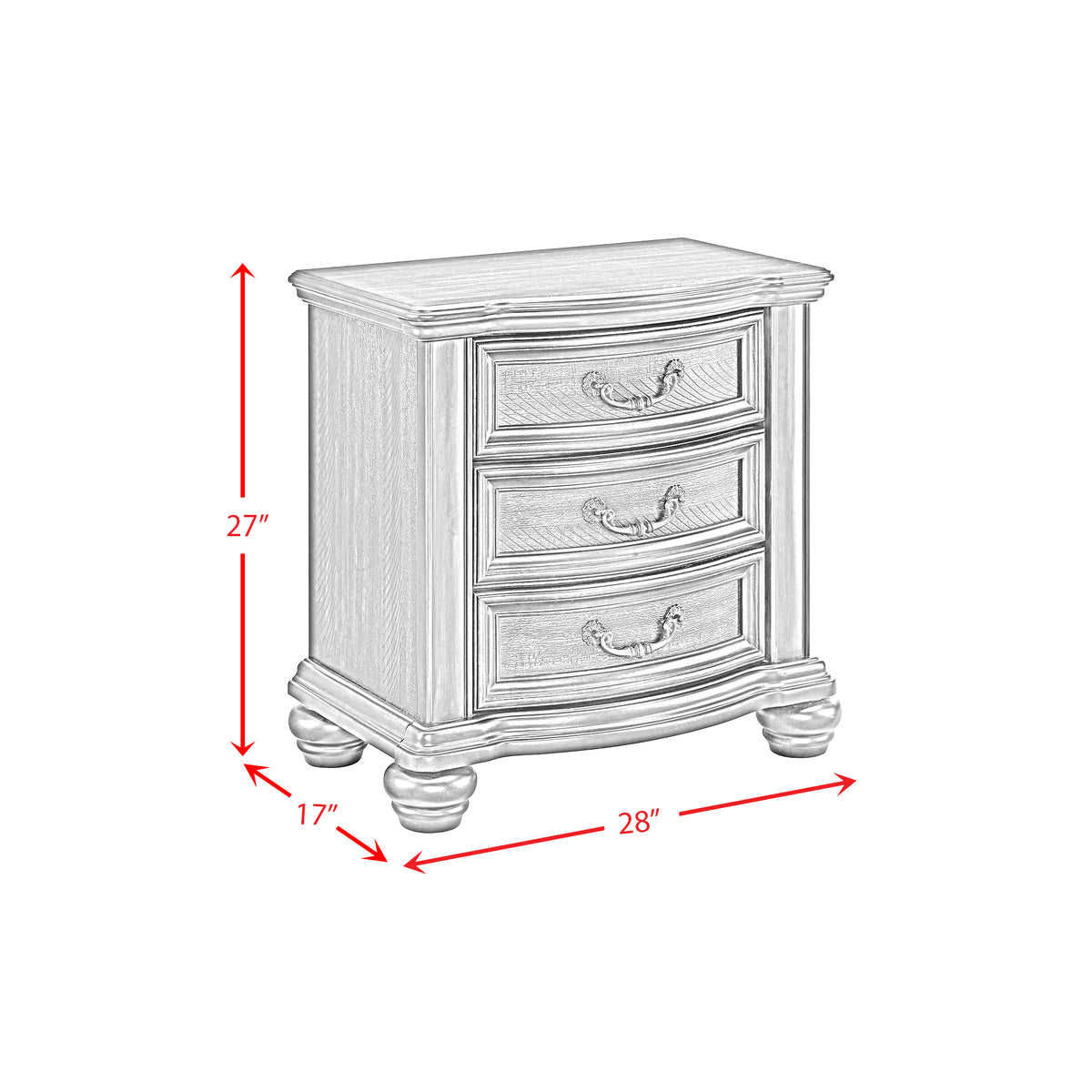 Brunswick Mahogany 3-Piece Queen Panel Bedroom Set