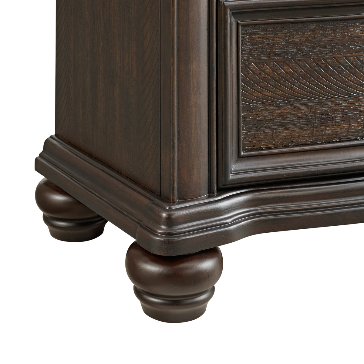 Brunswick Mahogany 5-Piece Queen Panel Bedroom Set - Ornate Home