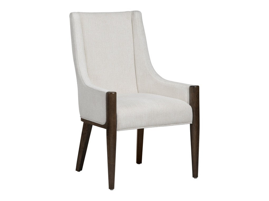 Brunswick White/Brown Dining Chair (Set of 2) - Ornate Home