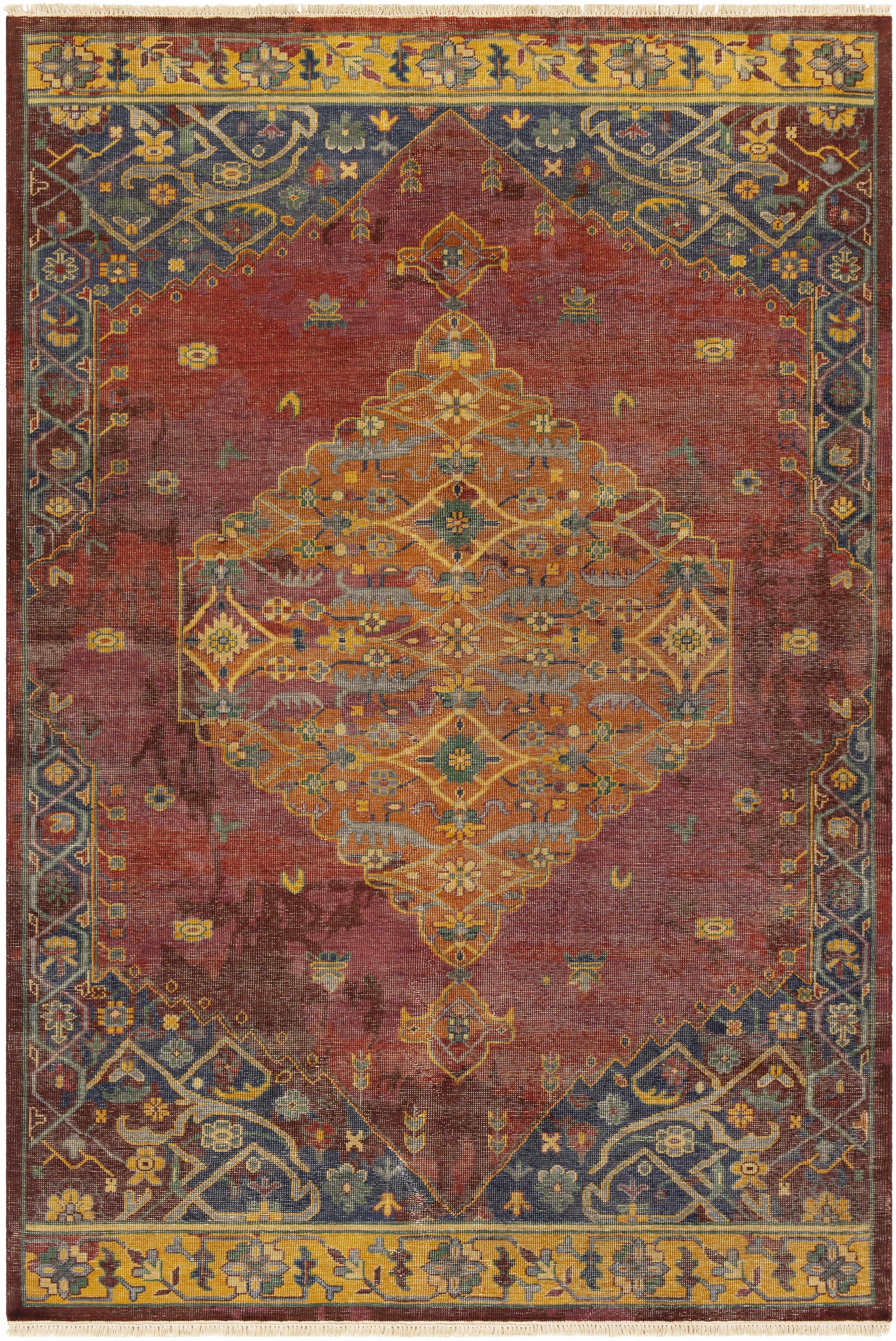Brush Premium Handmade Wool Rug - Clearance - Ornate Home