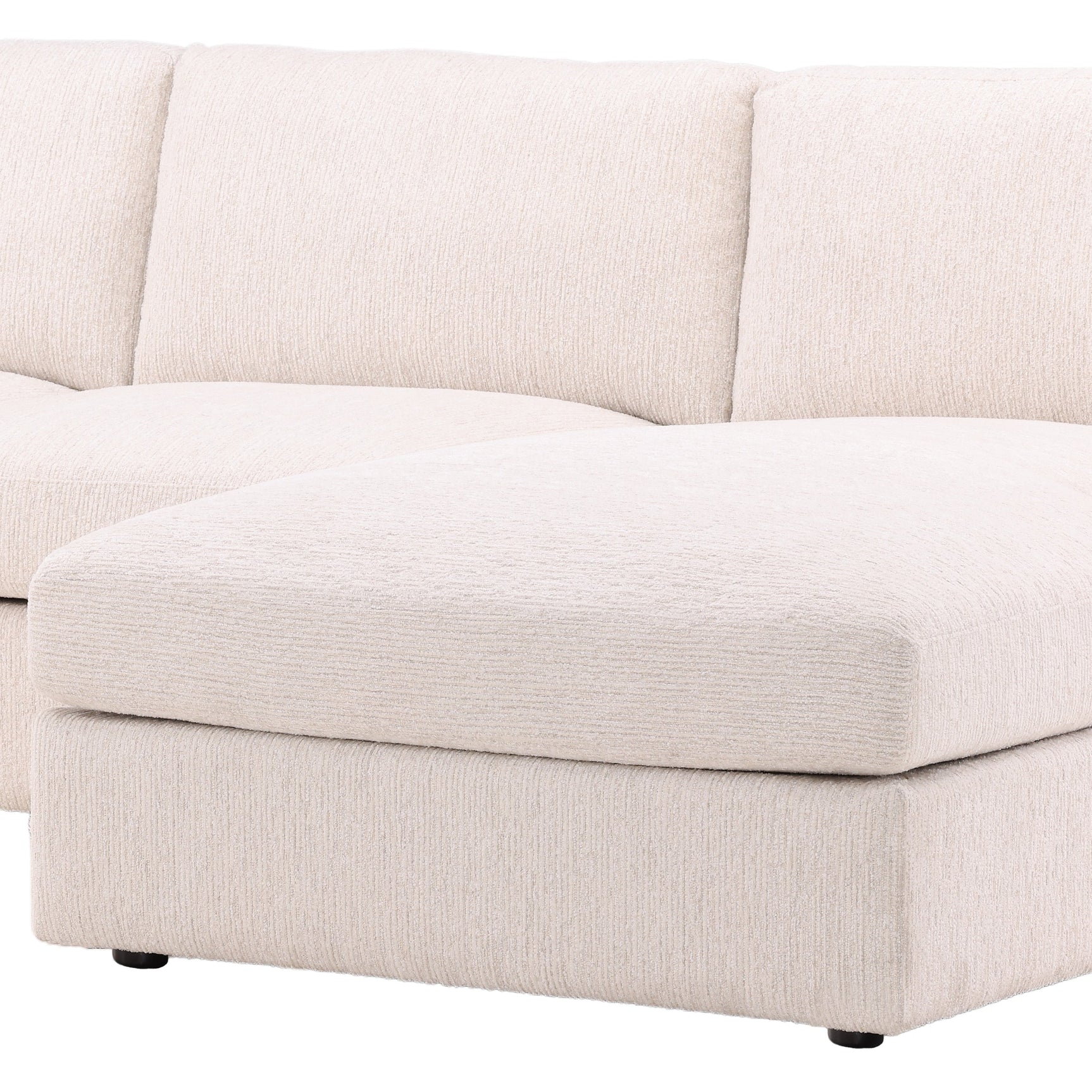 Bryce Cream Chaise Sectional - Ornate Home