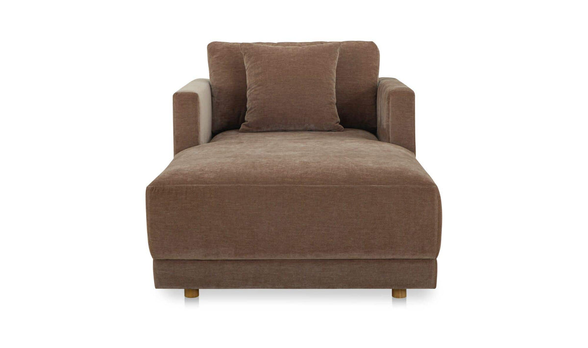 Bryn Camel Chaise - Ornate Home