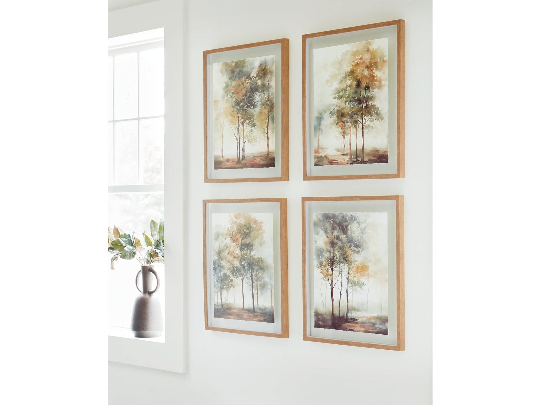 Bryneford Multi Wall Art Set (Set of 4) (Online Special Price) - Ornate Home