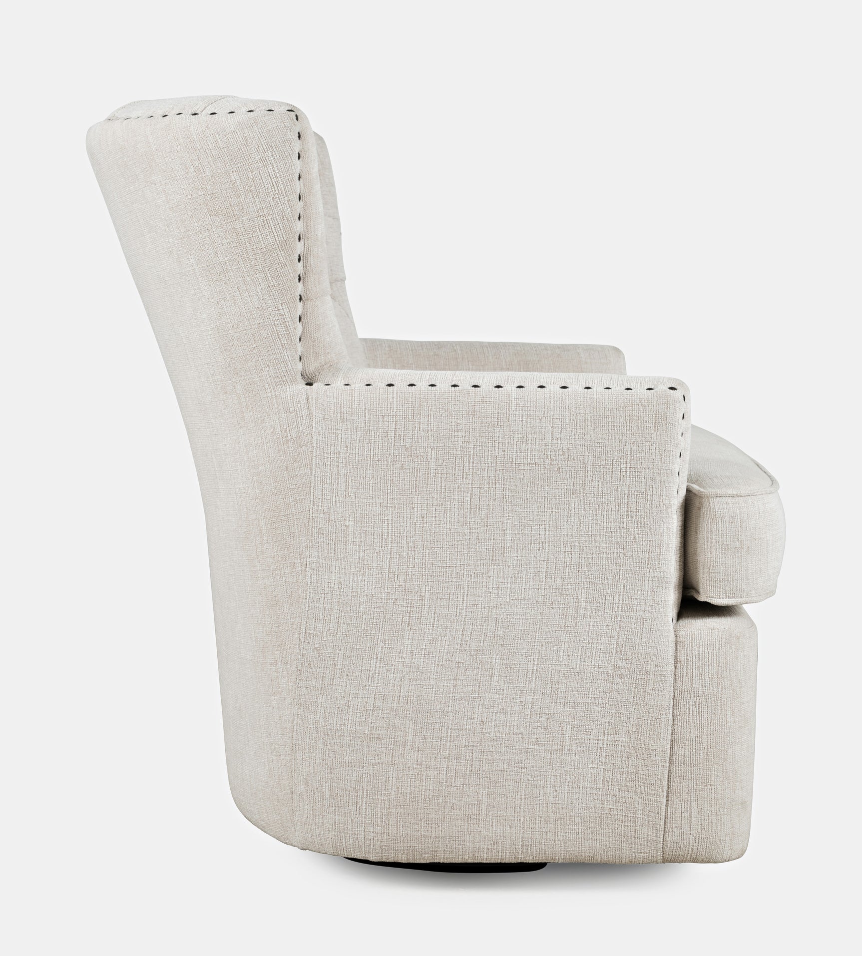 Bryson Oat Swivel Accent Chair - Ornate Home