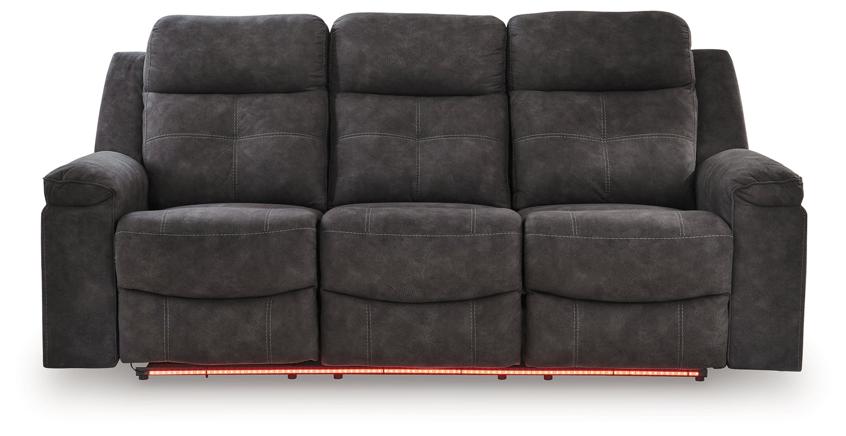 Brysonview Charcoal Reclining Sofa - Ornate Home
