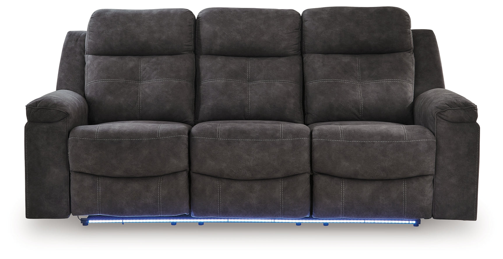 Brysonview Charcoal Reclining Sofa - Ornate Home