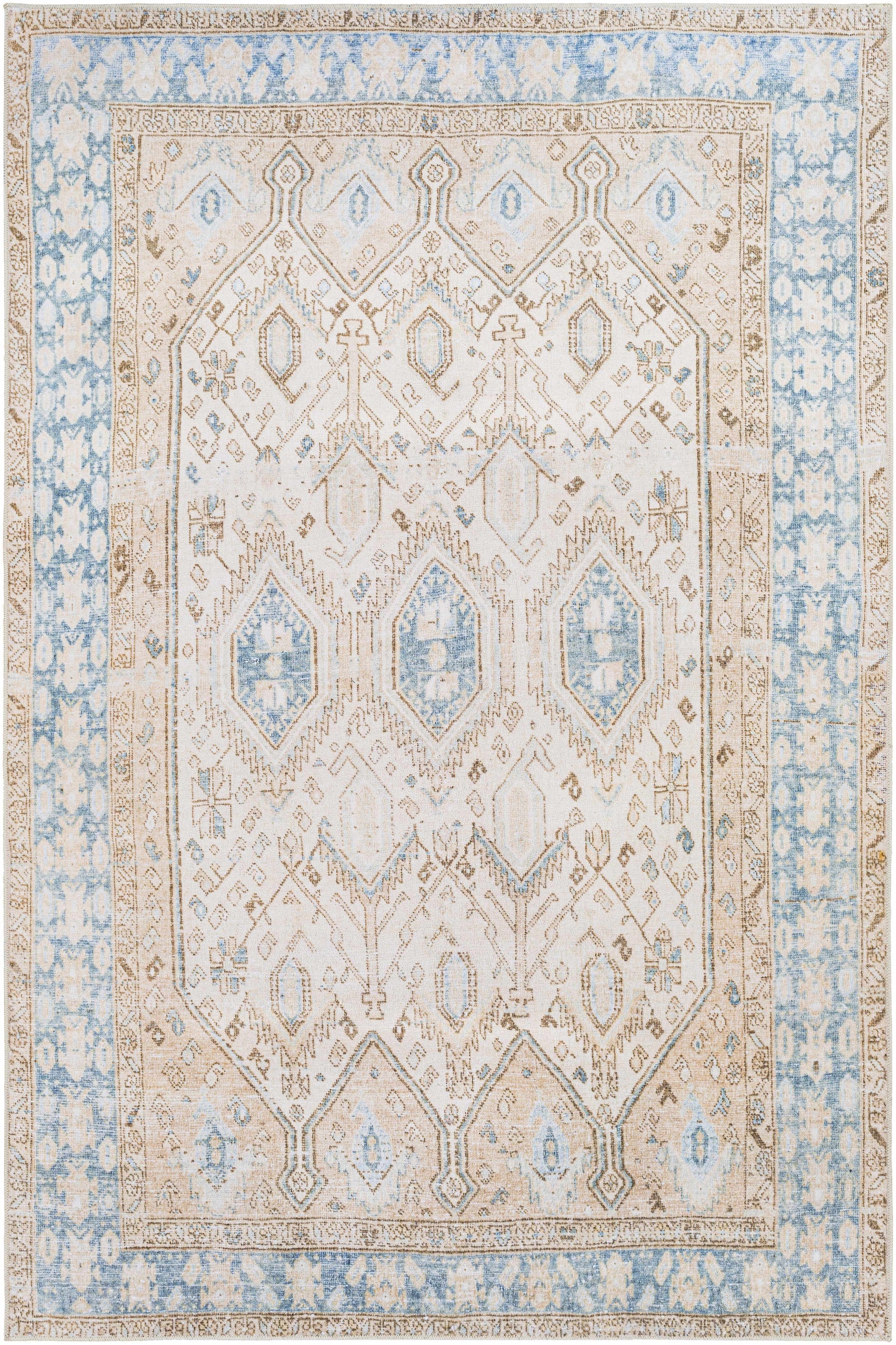 Buayan Washable Area Rug - Clearance - Ornate Home