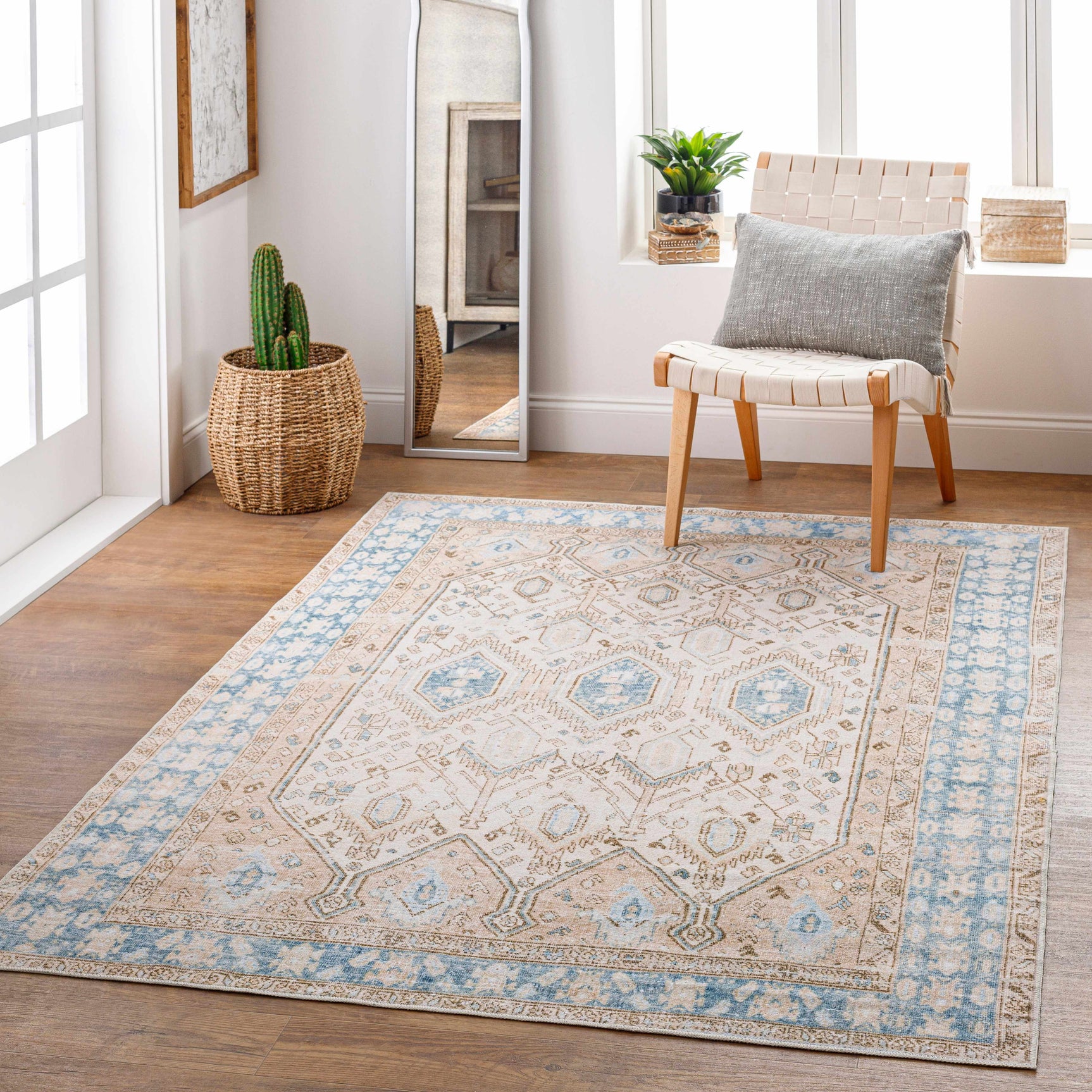 Buayan Washable Area Rug - Clearance - Ornate Home
