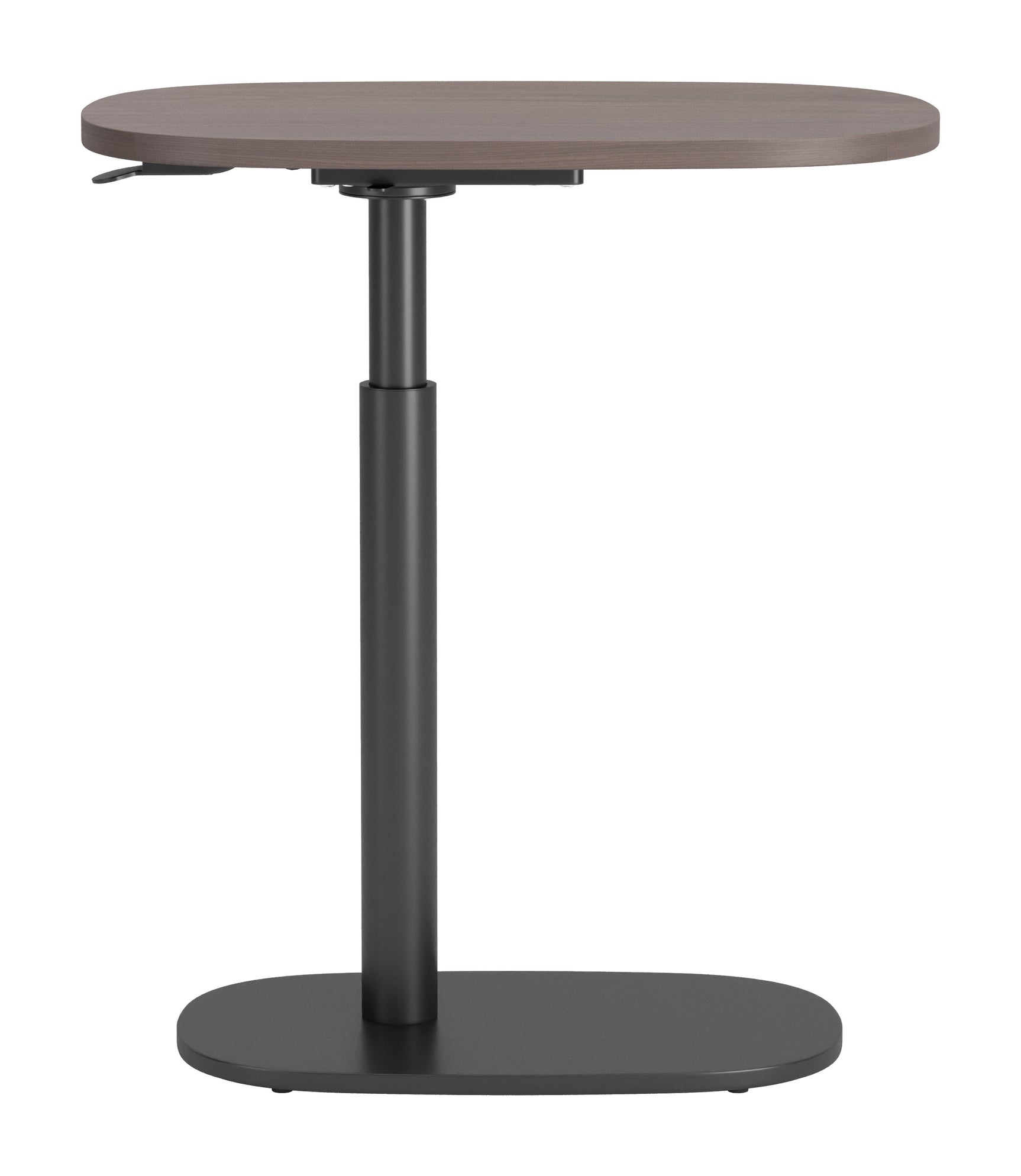 Buddy Gray Adjustable Rotating Side Table - Ornate Home