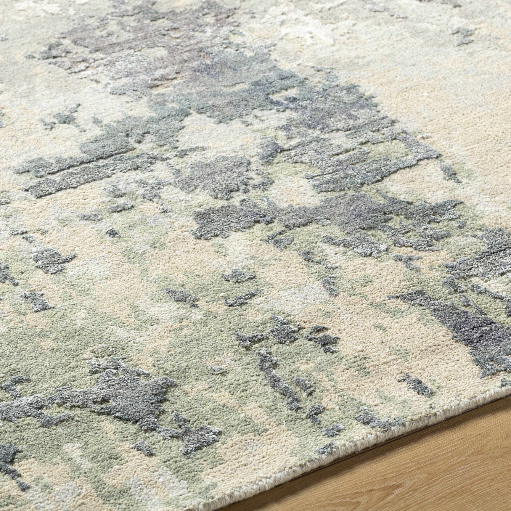Bued Handmade Wool-Blend Rug - Clearance - Ornate Home