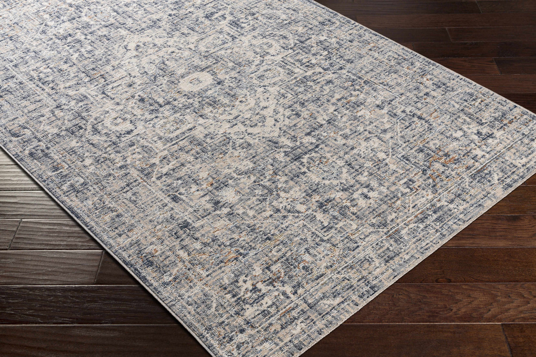 Buguey Blue & Gray Area Rug - Clearance - Ornate Home