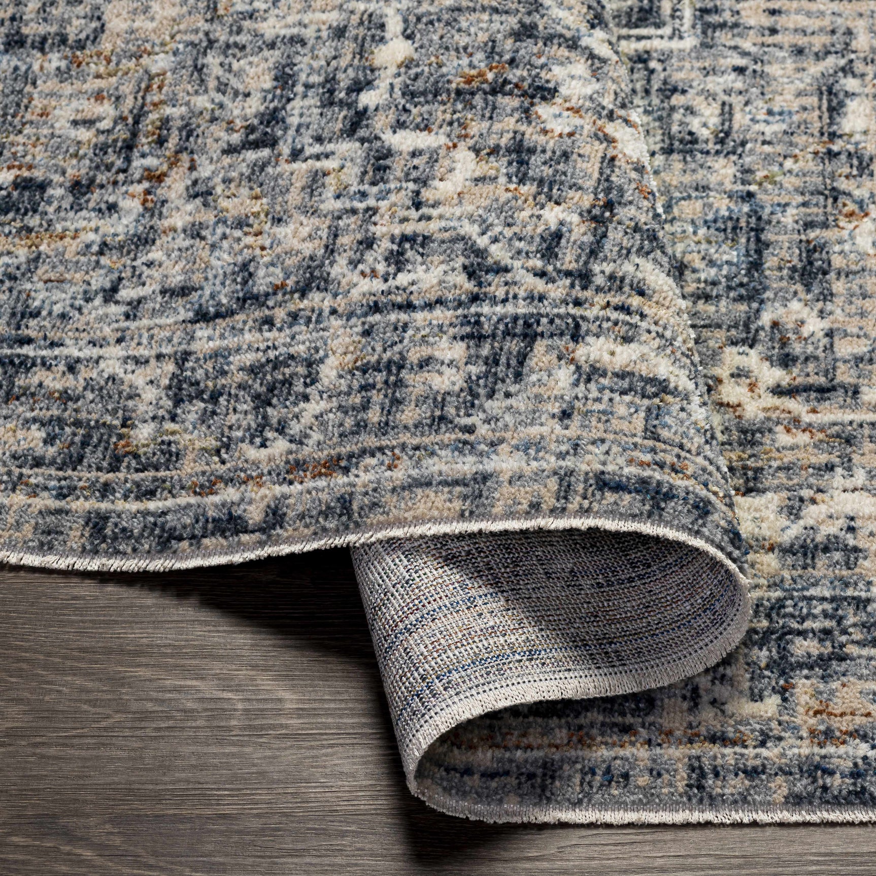 Buguey Blue & Gray Area Rug - Clearance - Ornate Home