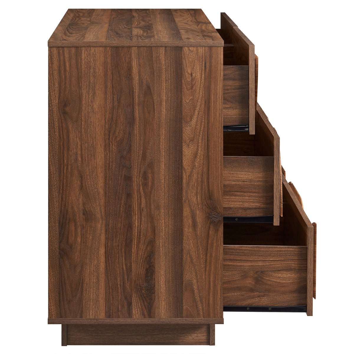 Bulwark Walnut 6-Drawer Dresser - Ornate Home