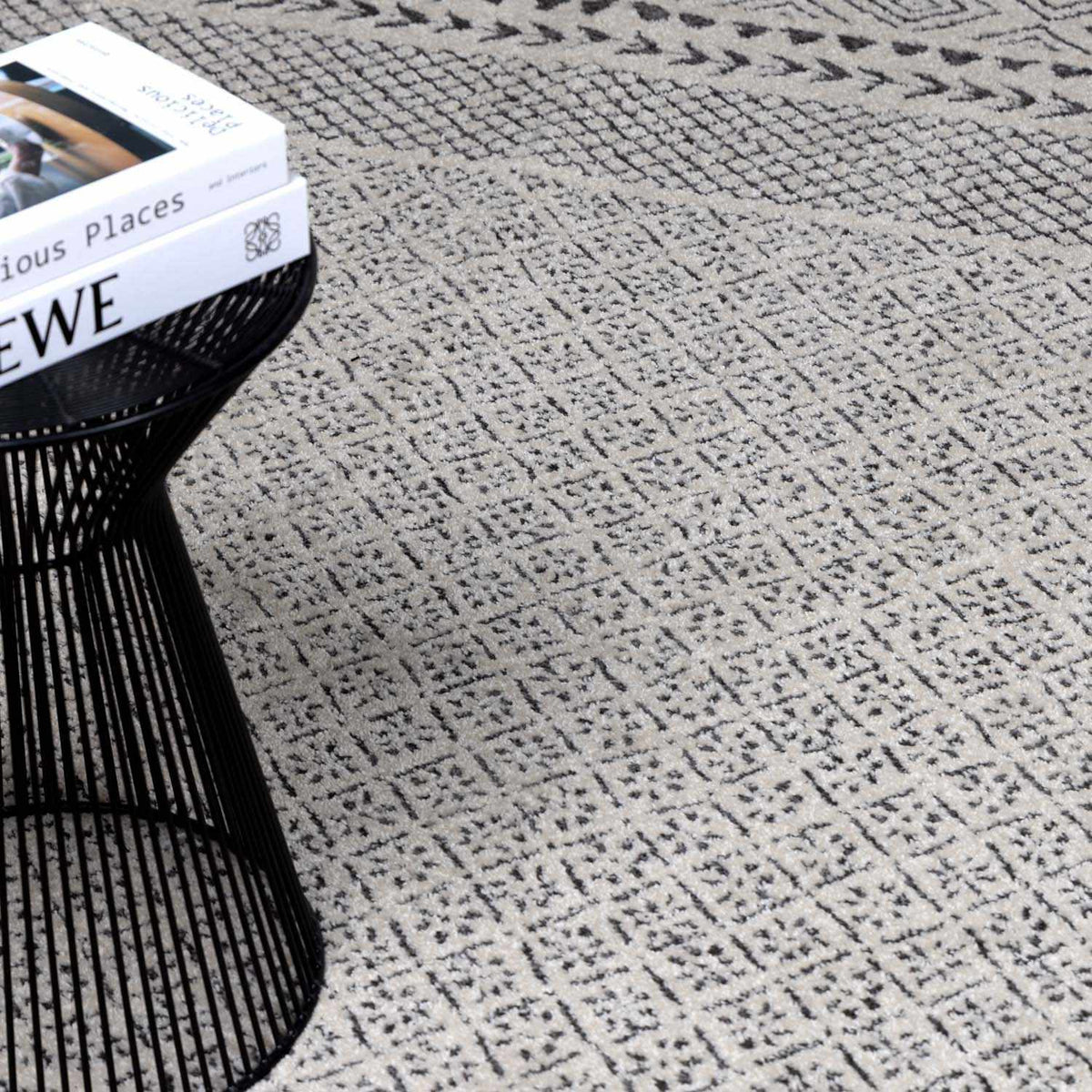 Burdette Soft Neutral Rug - Ornate Home
