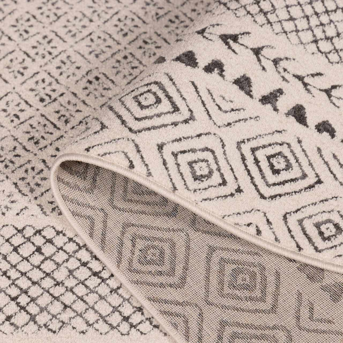 Burdette Soft Neutral Rug - Ornate Home